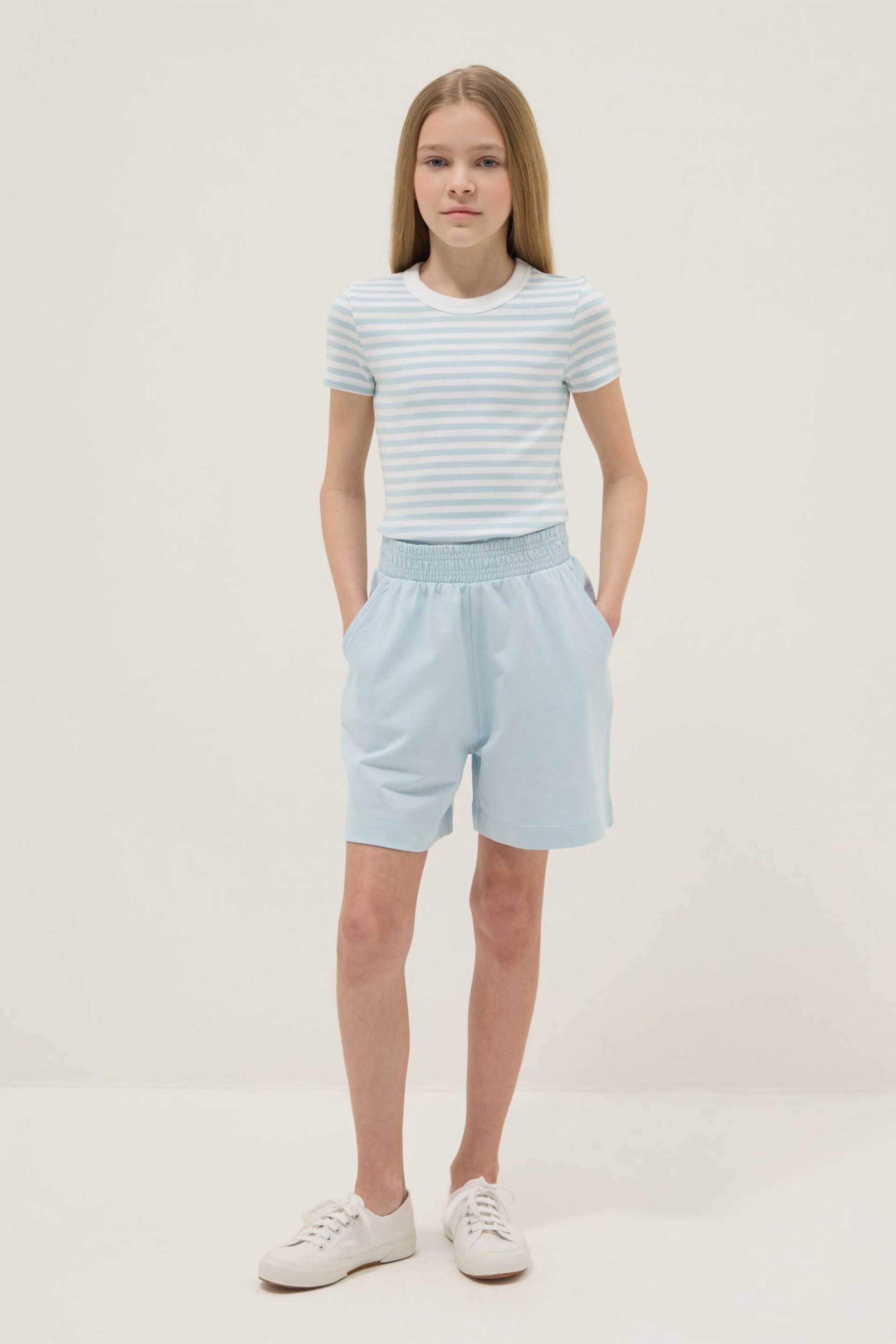 OVS παιδικό σορτς Relaxed Fit - 002615279 Γαλάζιο