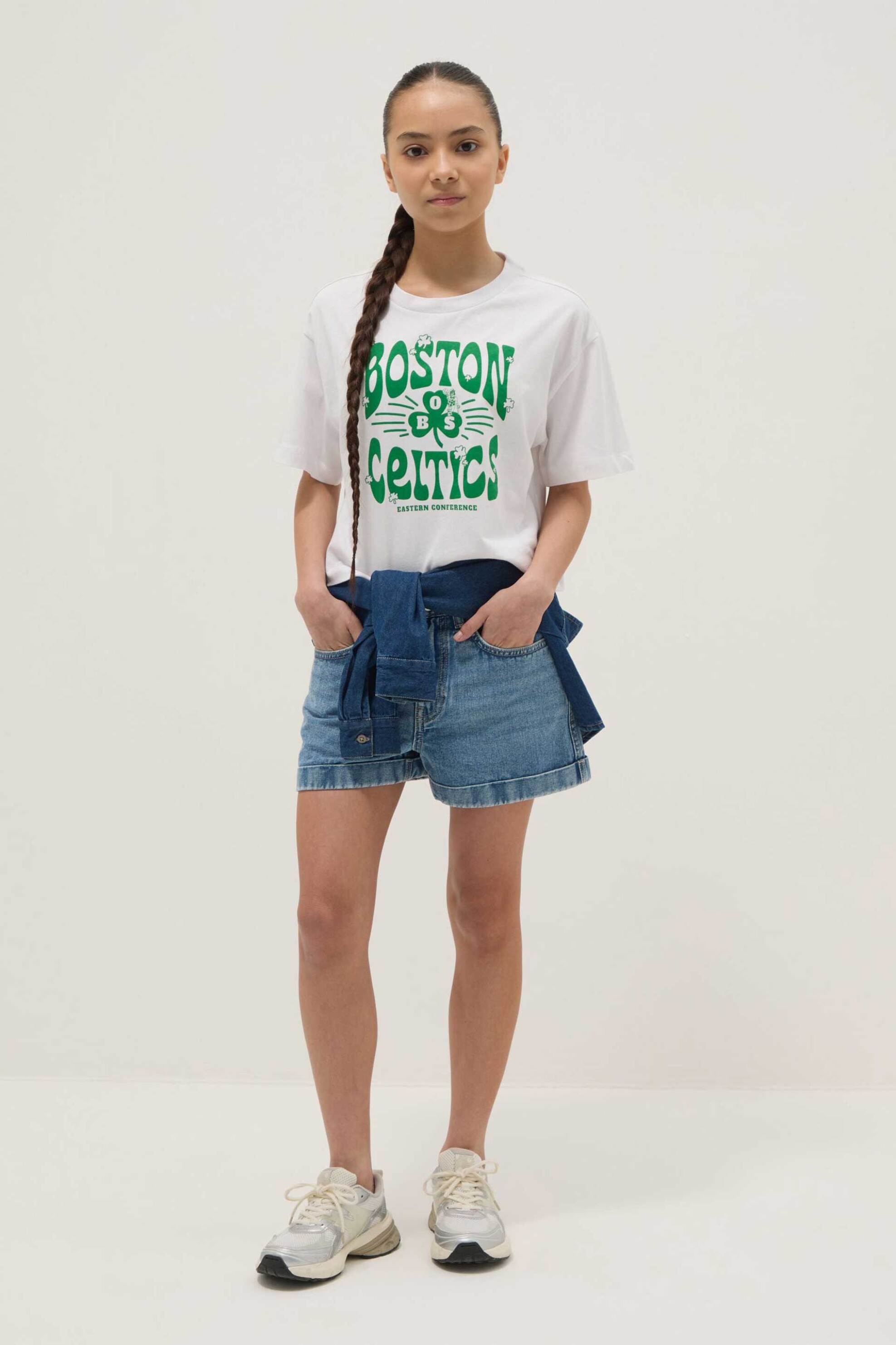 OVS παιδικό denim σορτς Regular Fit - 002657099 Μπλε Σκούρο