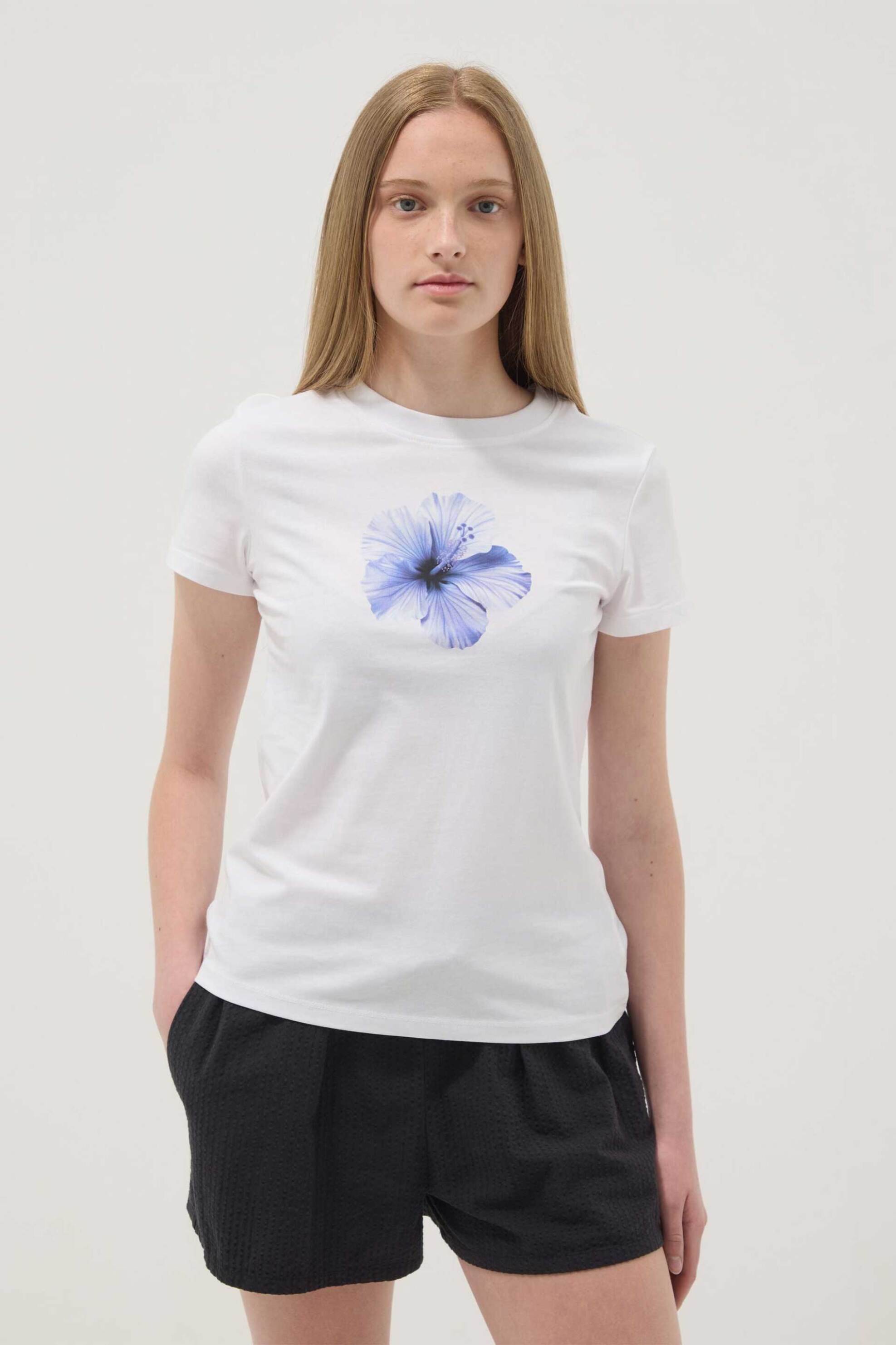 OVS παιδικό T-shirt με print - 002635714 Λευκό