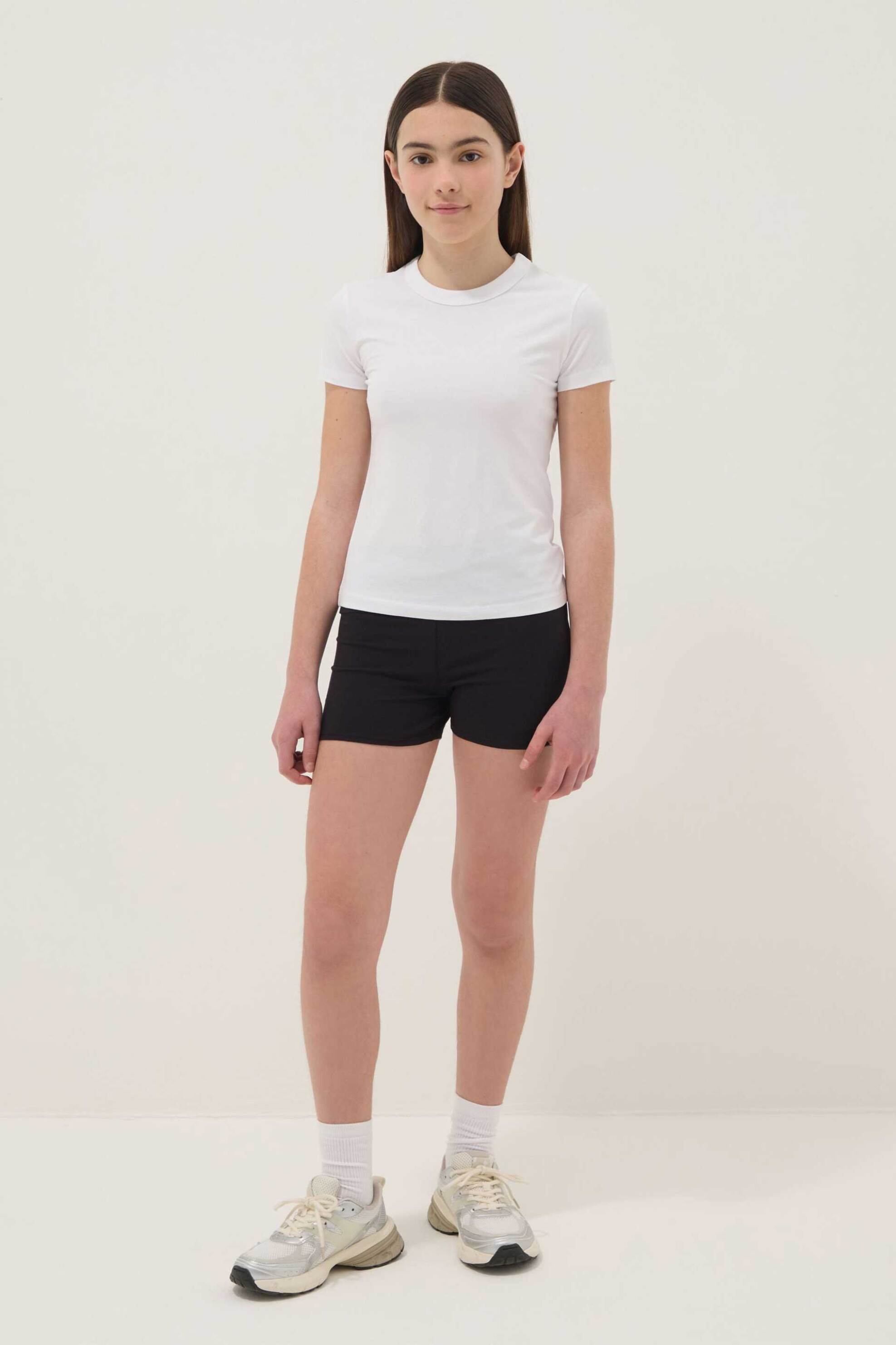 OVS παιδικό σορτς βαμβακερό Slim Fit - 002681896 Μαύρο