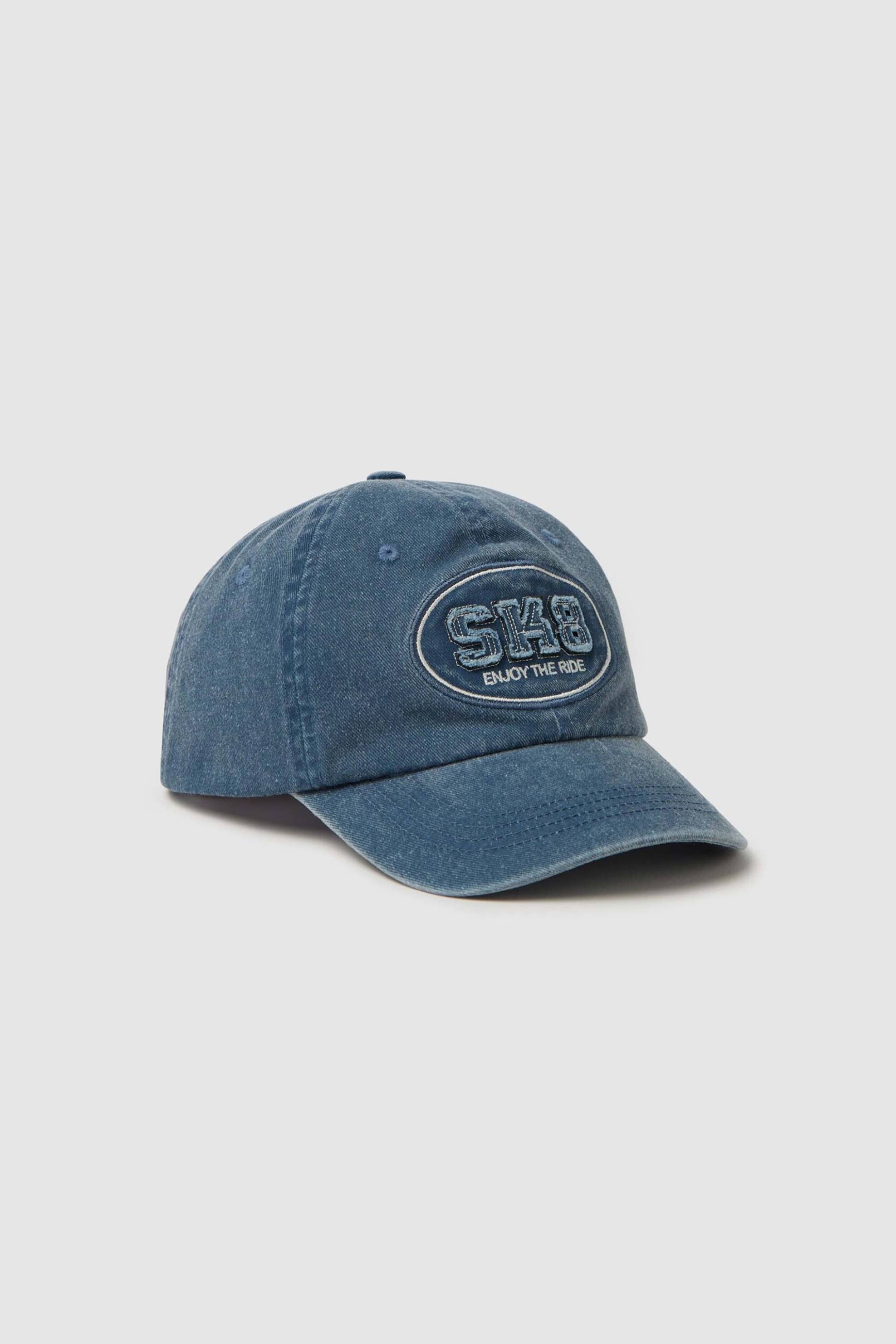 OVS KIDS OVS παιδικό denim καπέλο με λογότυπο - 002262338 Denim Blue