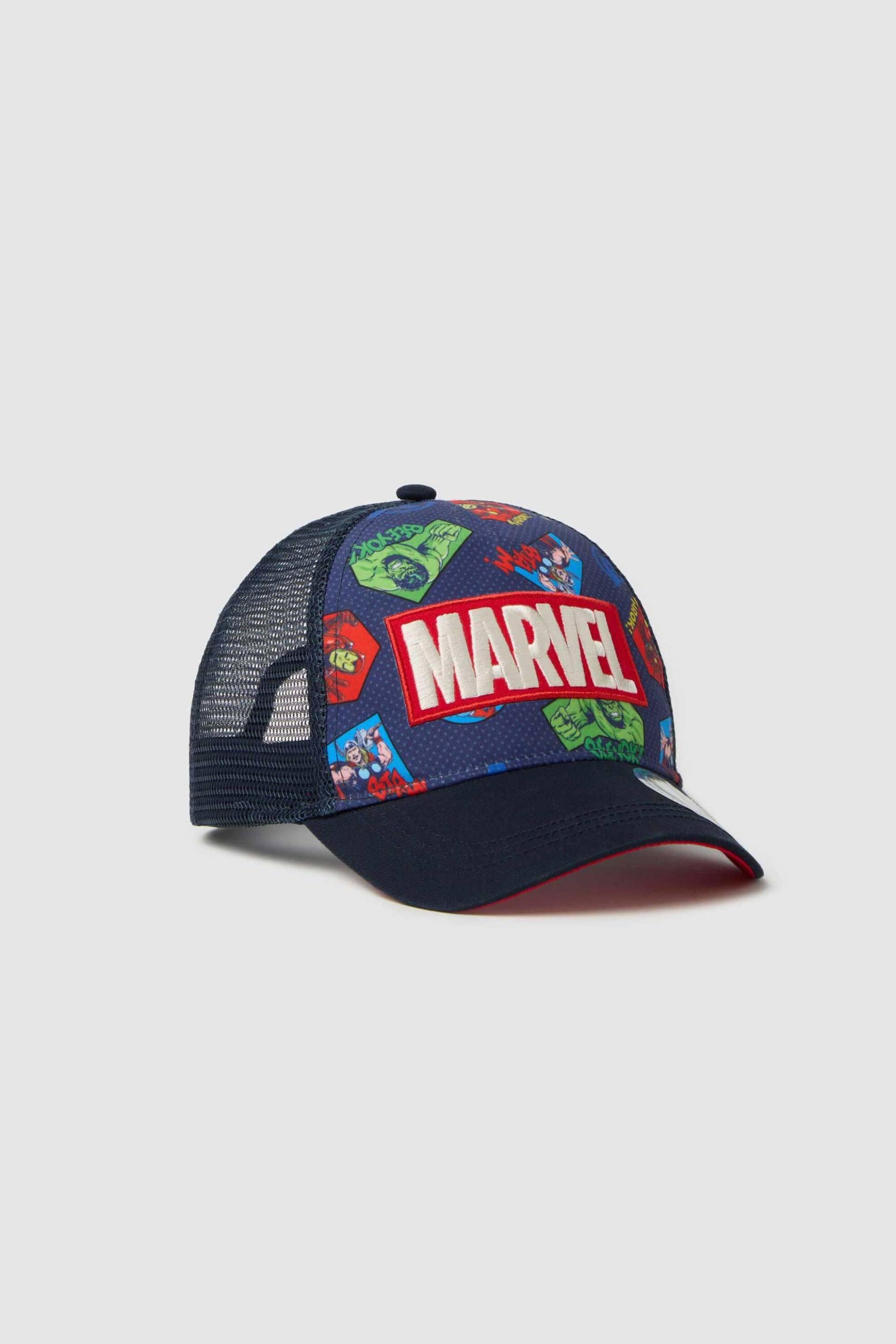 OVS KIDS OVS παιδικό καπέλο με Marvel print - 002367207 Μπλε