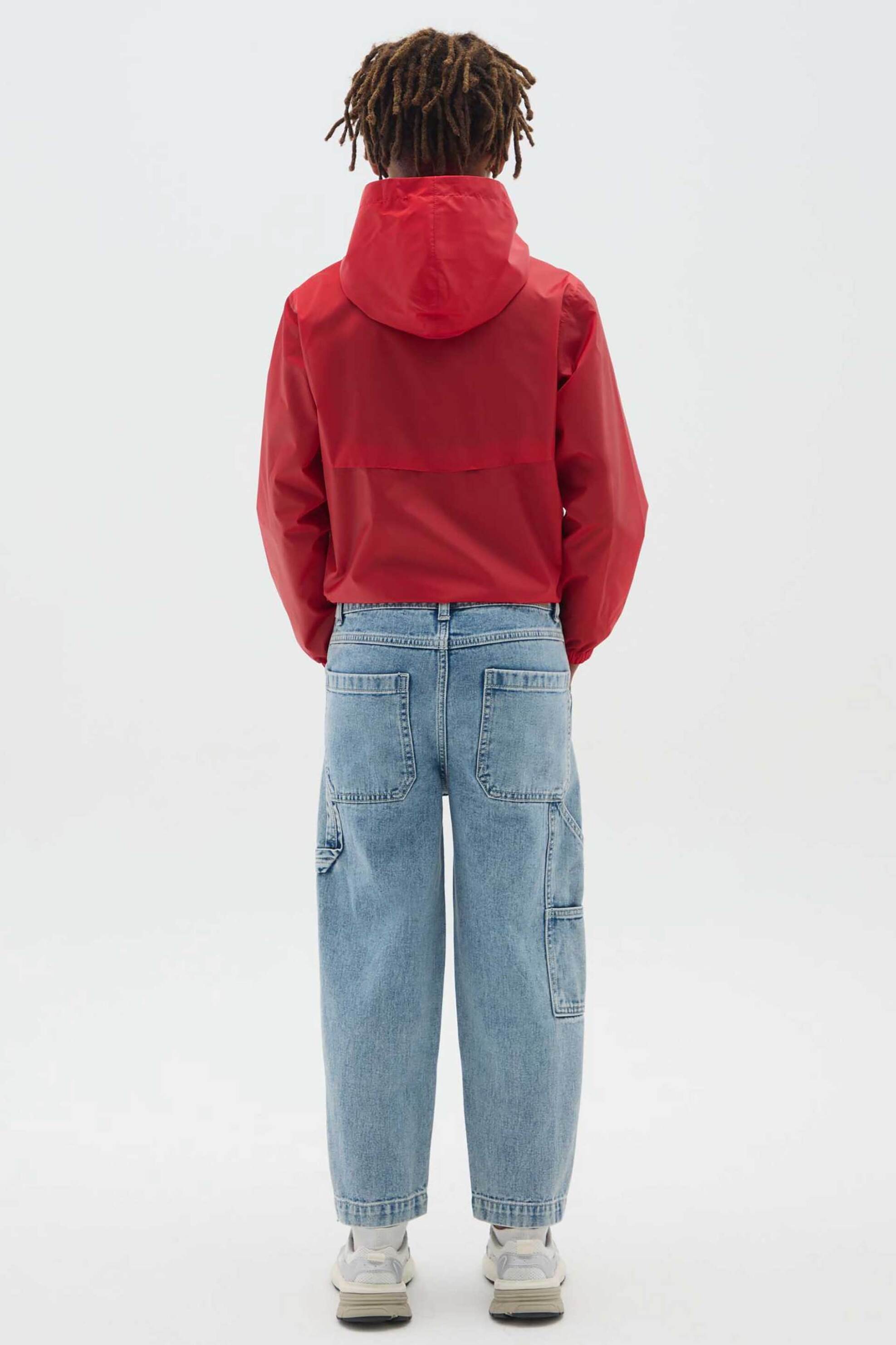 OVS παιδικό τζιν παντελόνι πεντάτσεπο Regular Fit - 002445322 Μπλε φωτογραφία