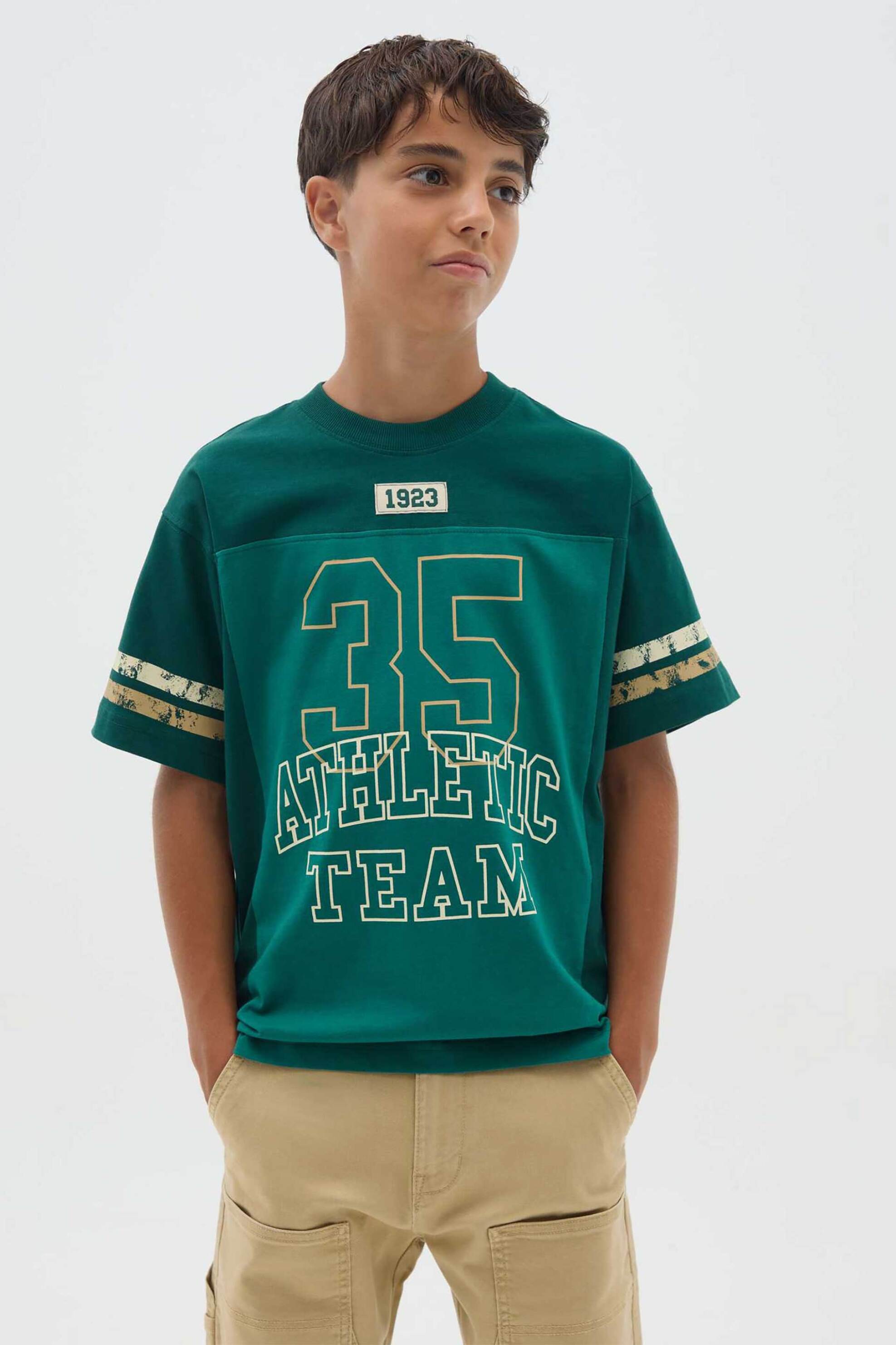 OVS KIDS OVS παιδικό T-shirt με print - 002445896 Πράσινο