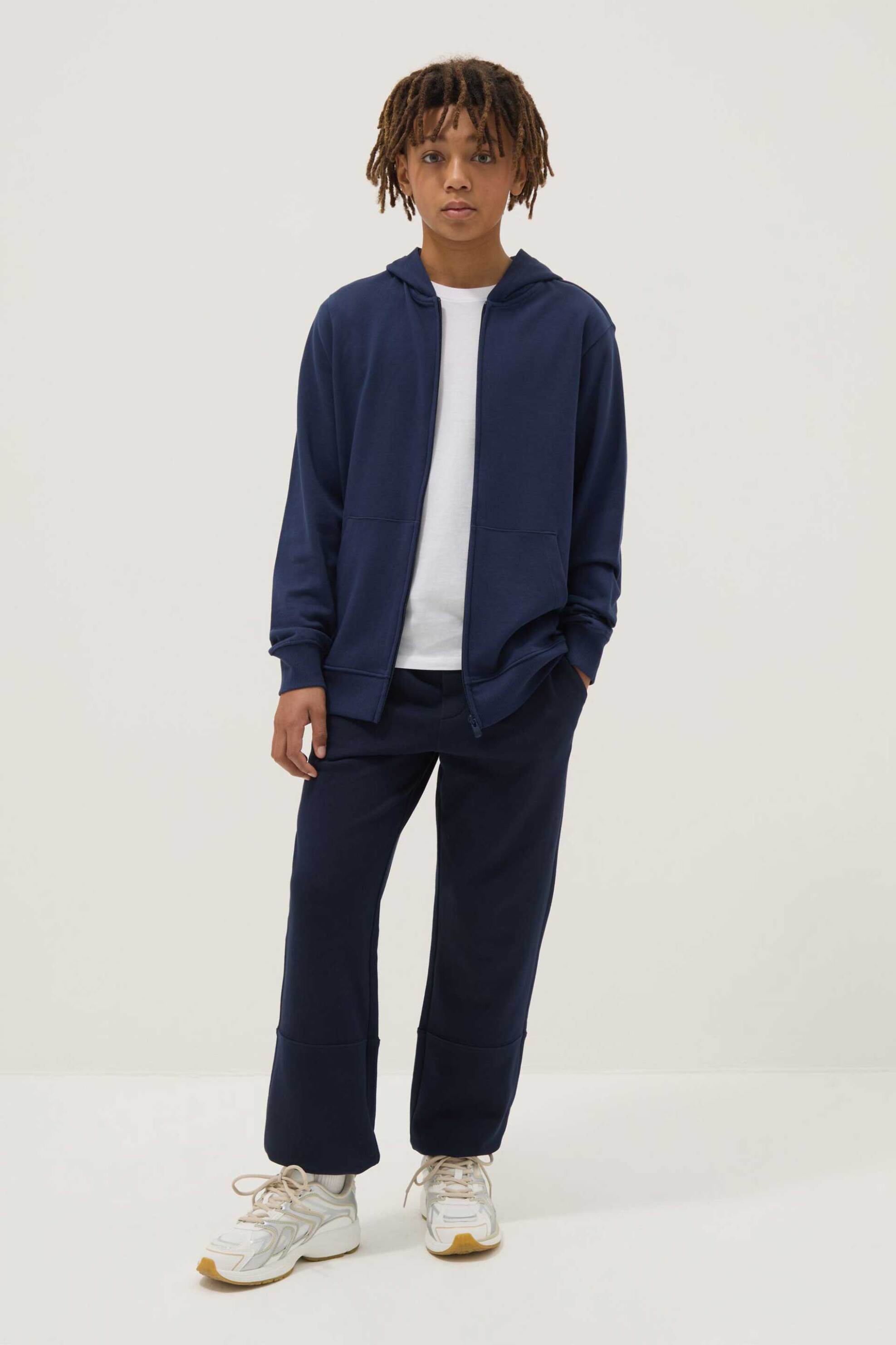 OVS παιδικό παντελόνι φόρμας μονόχρωμο Regular Fit - 002525750 Μπλε Σκούρο