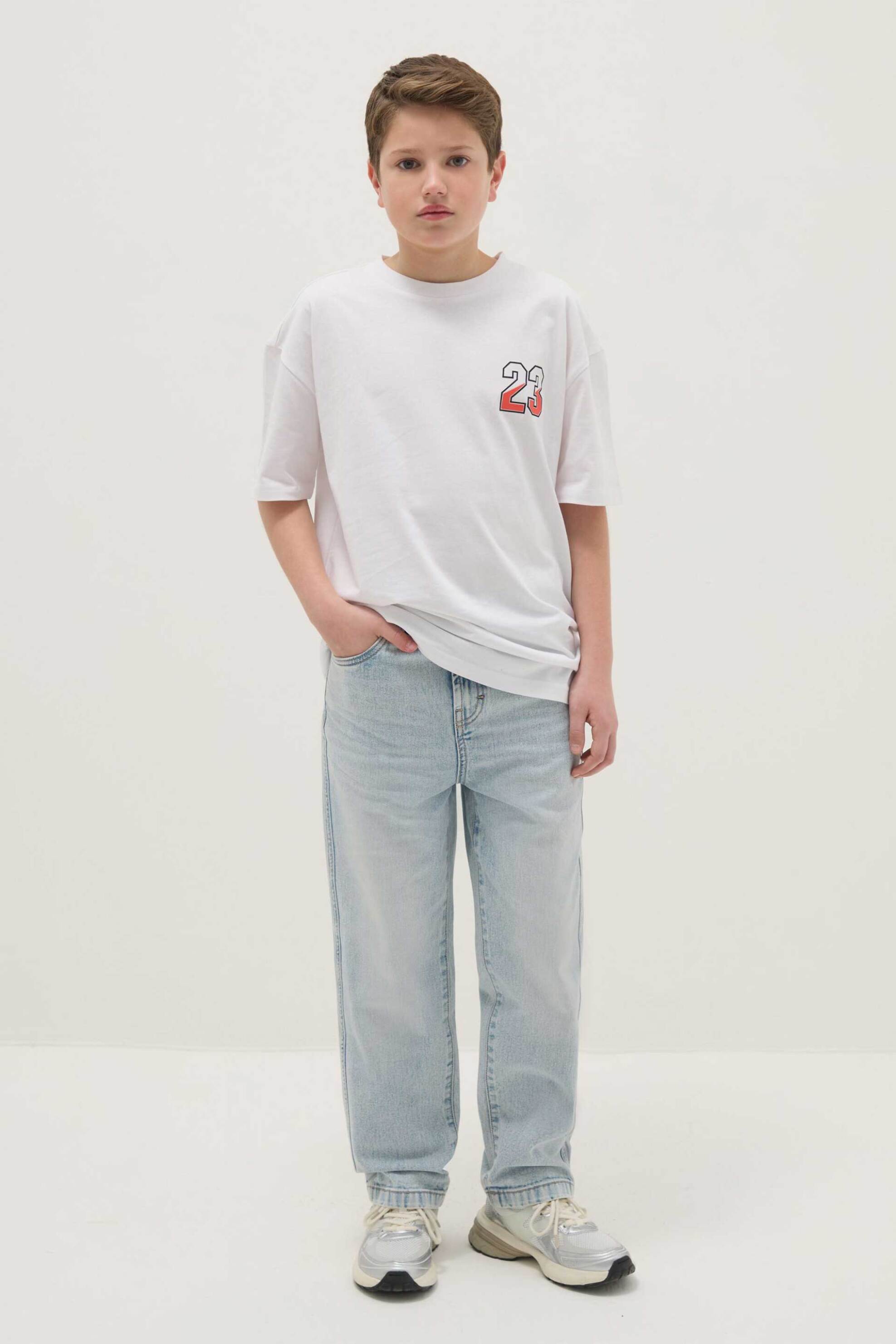 OVS KIDS OVS παιδικό τζιν παντελόνι Relaxed Fit - 002574220 Denim Blue