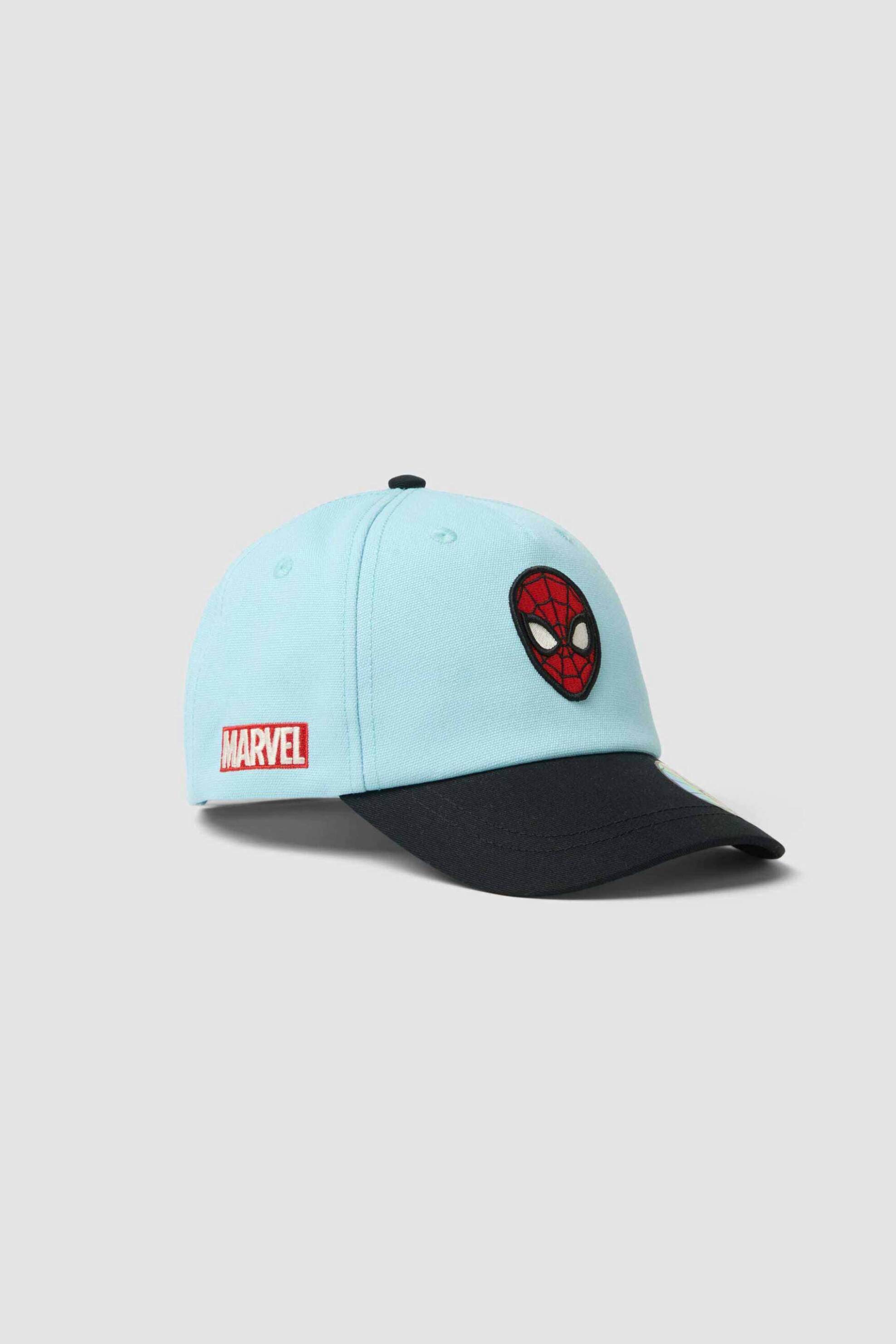 OVS παιδικό καπέλο jockey με κεντημένο Spider-Man - 002691060 Γαλάζιο