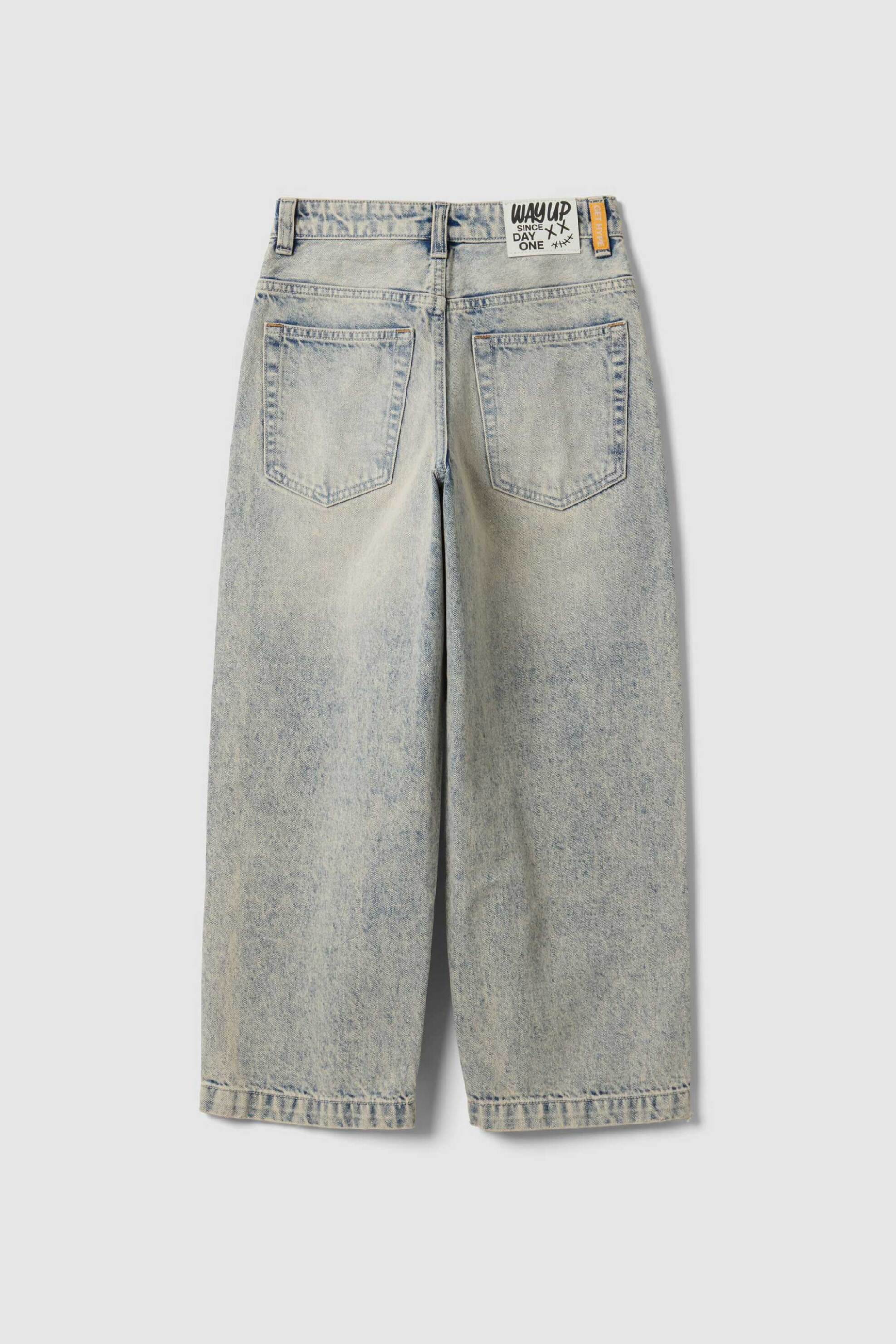 Ovs Παιδικό Τζιν Παντελόνι Wide Leg - 002766437 Γκρι