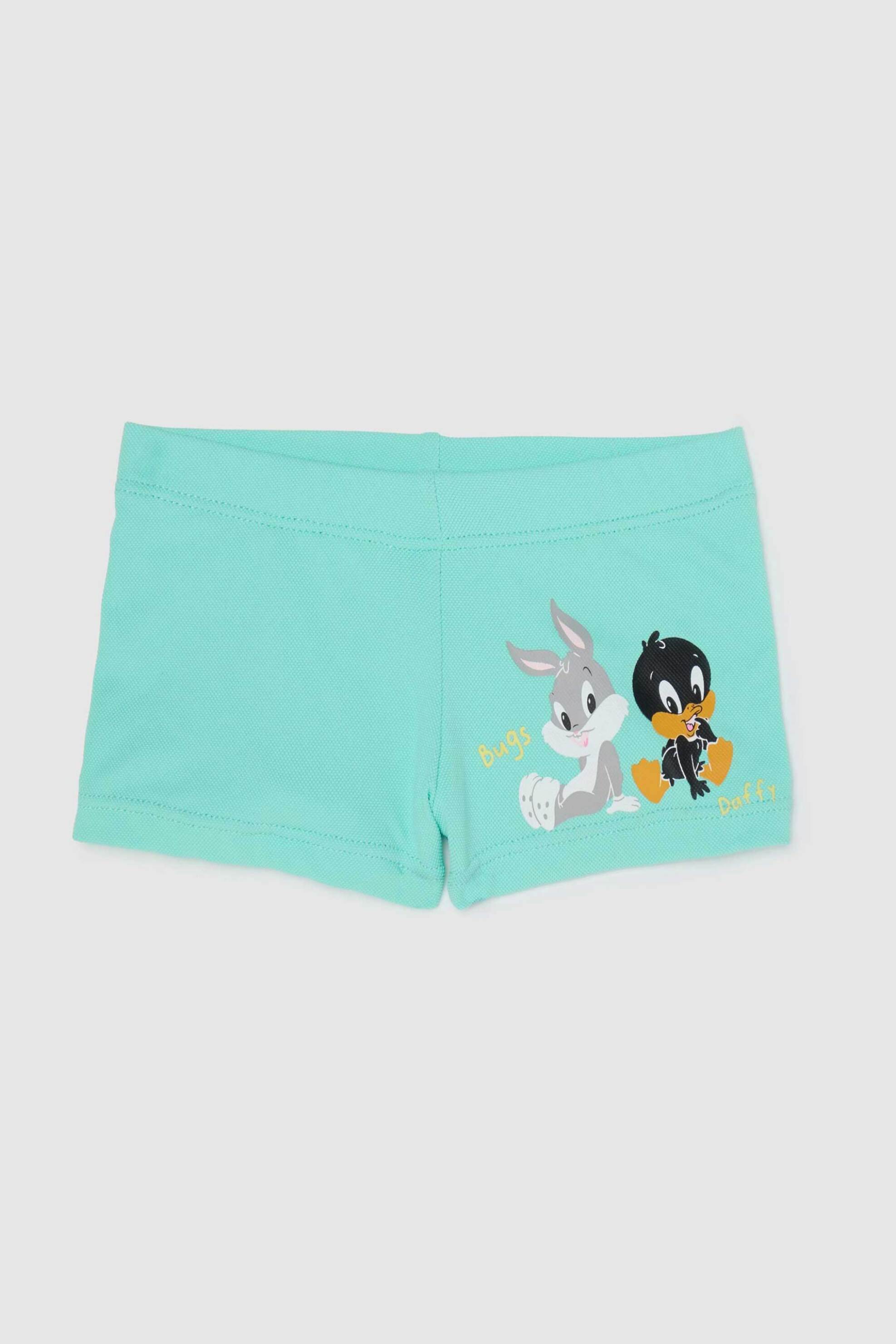 OVS KIDS OVS βρεφικό μαγιό trunk για αγόρια με Bugs Bunny and Daffy Duck print - 002199221 Τυρκουάζ