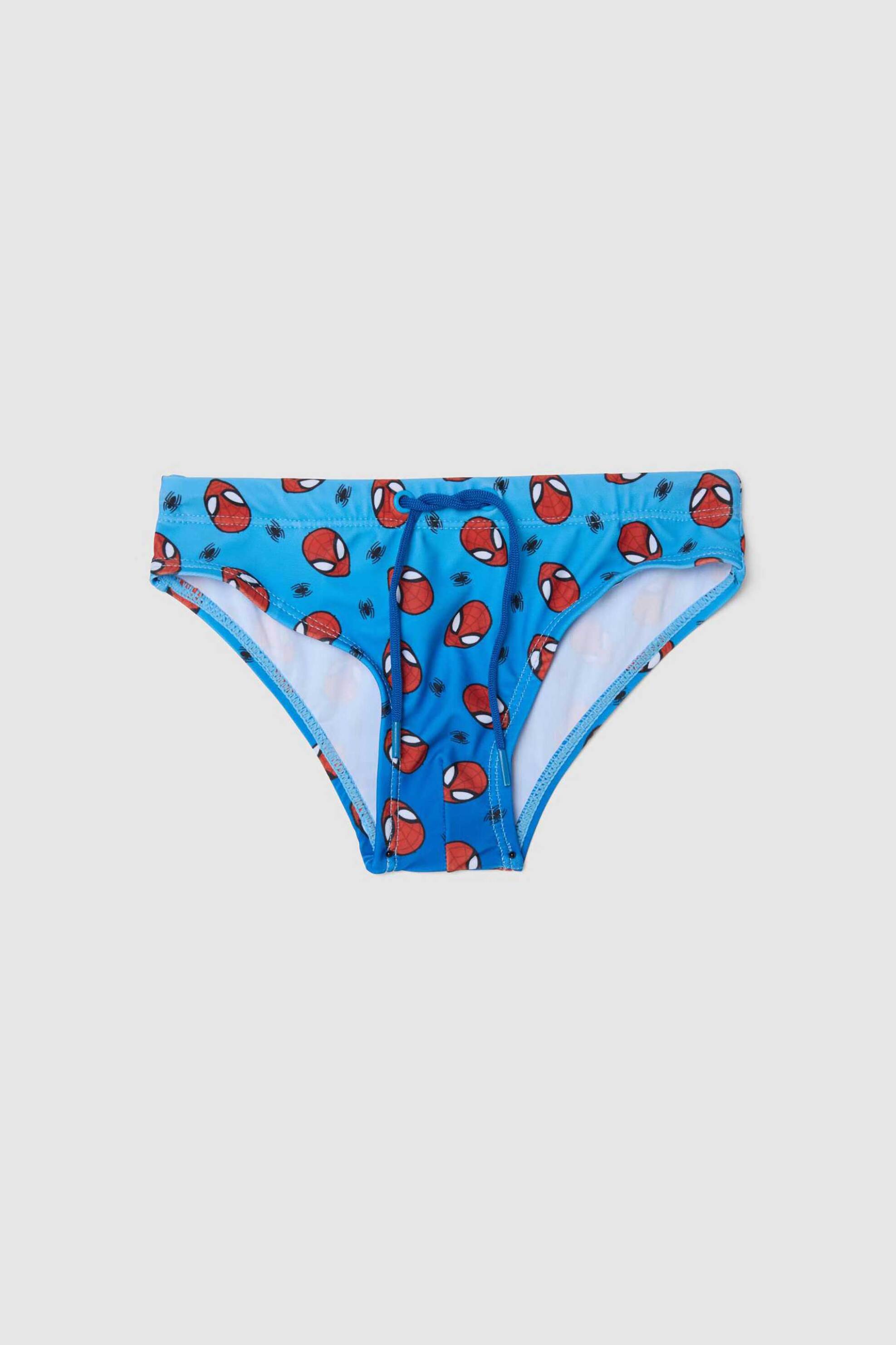 OVS παιδικό μαγιό σλιπ με Spider-Man print - 002667320 Γαλάζιο