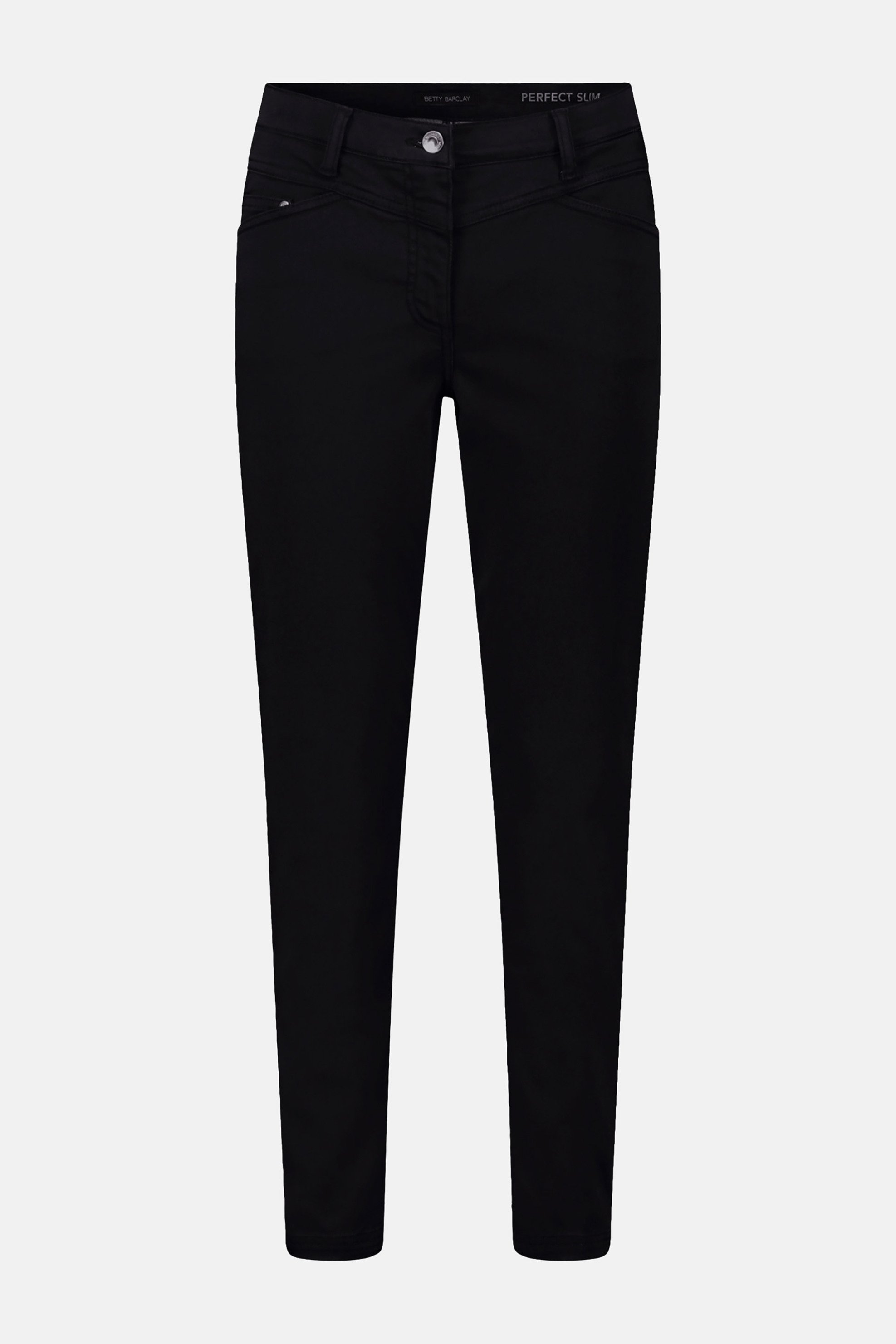 Betty Barclay Γυναικείο Cropped Παντελόνι Slim Fit - 6818 2518 Μαύρο