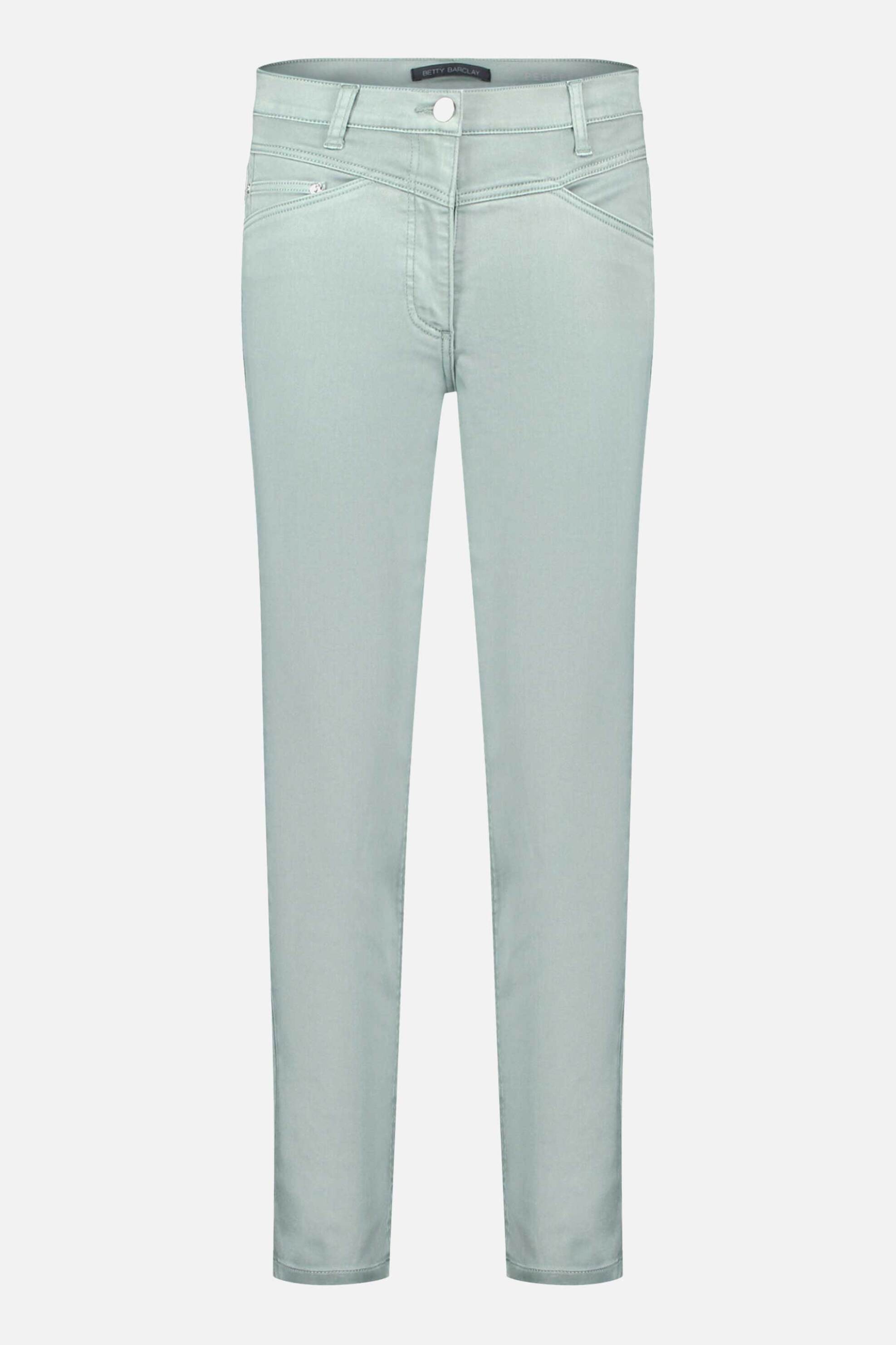 Betty Barclay Γυναικείο Cropped Παντελόνι Slim Fit - 6818 2518 Βεραμάν Ανοιχτό