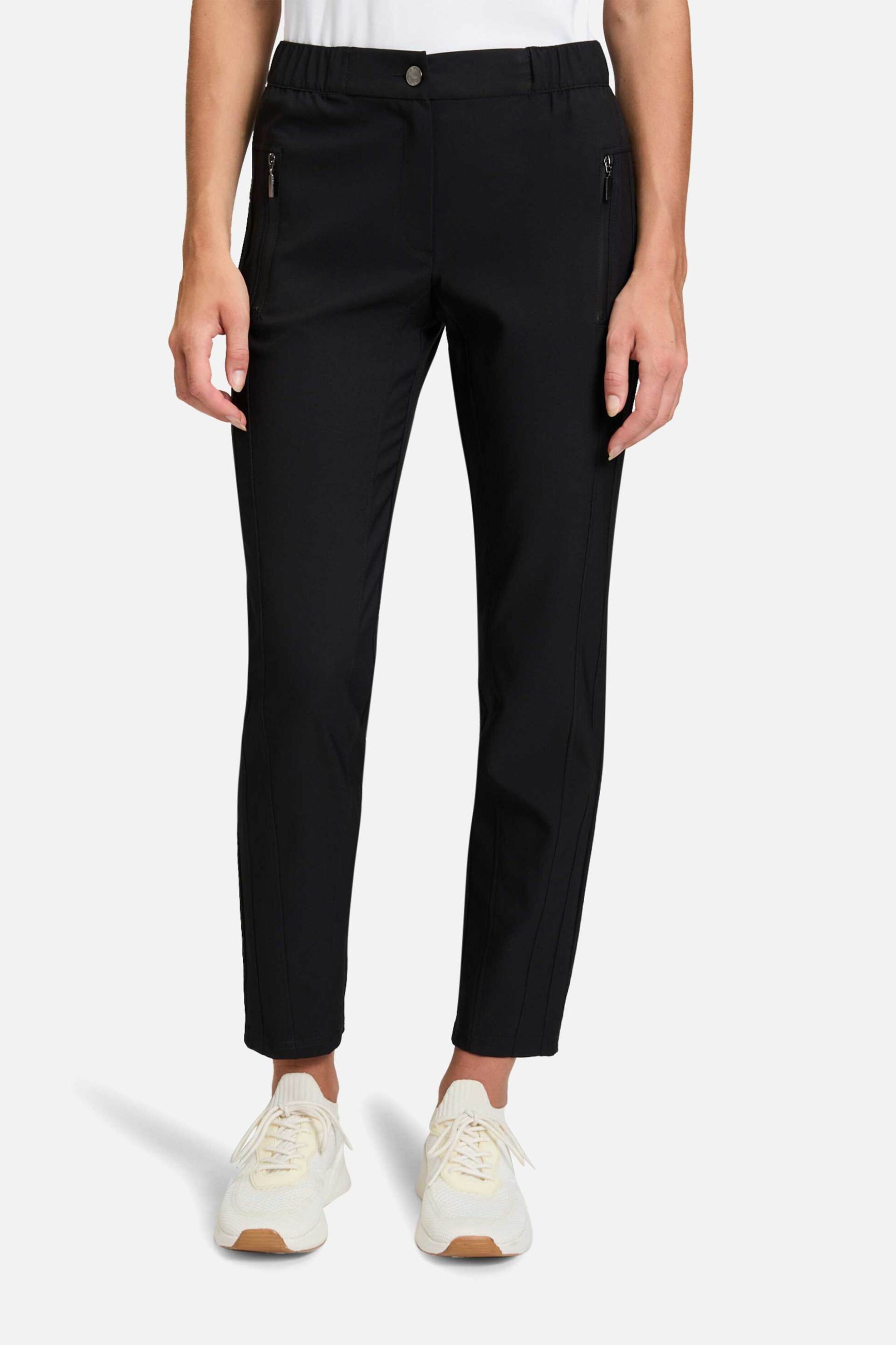 Betty Barclay γυναικείο ψηλόμεσο παντελόνι stretch - 6815/1080 Μαύρο
