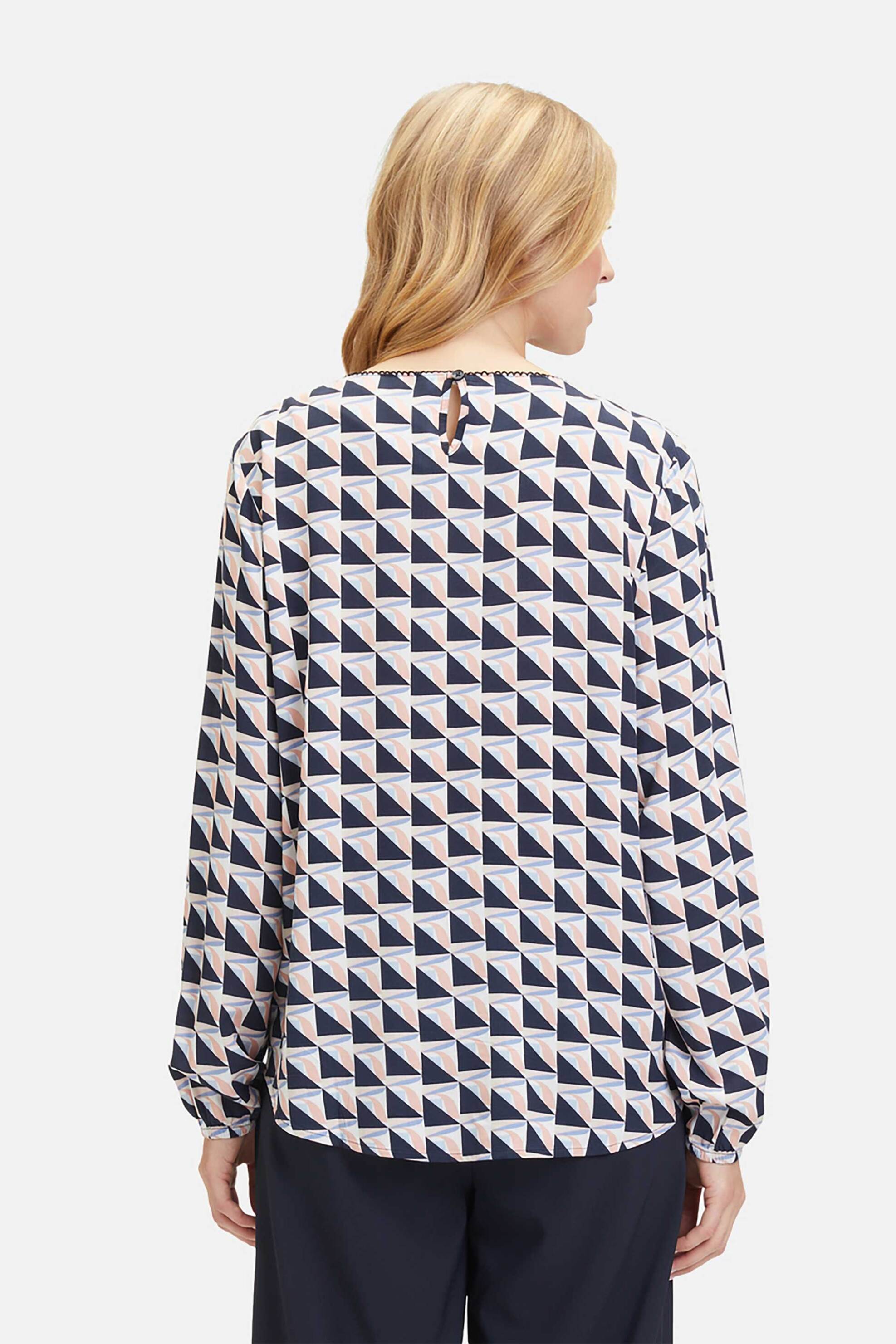 Betty Barclay γυναικεία μπλούζα με all-over contrast print - 8659/2414 Πολύχρωμο φωτογραφία