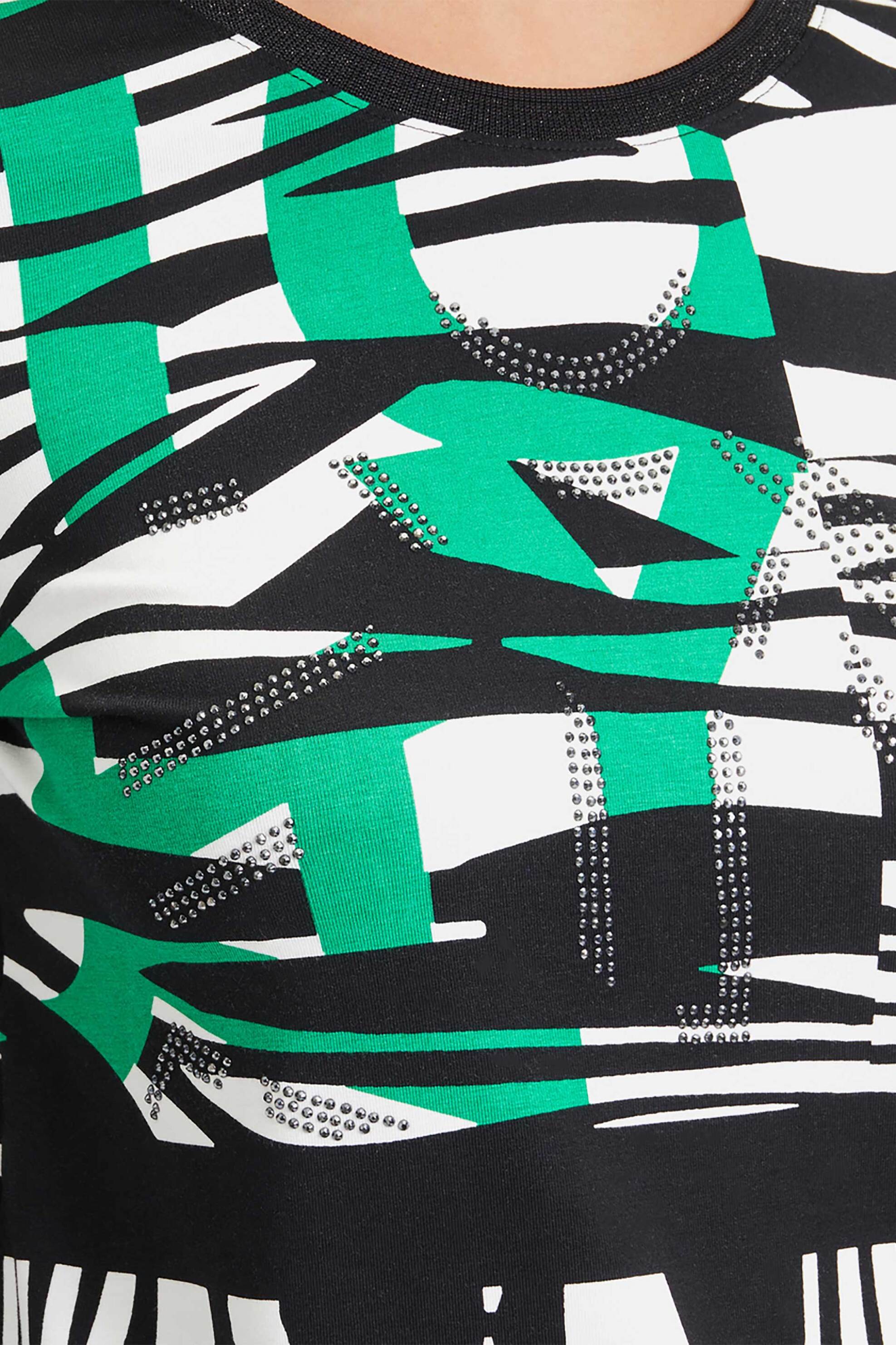 Betty Barclay γυναικεία μπλούζα με all-over zebra print - 2009/2110 Ασπρόμαυρο φωτογραφία