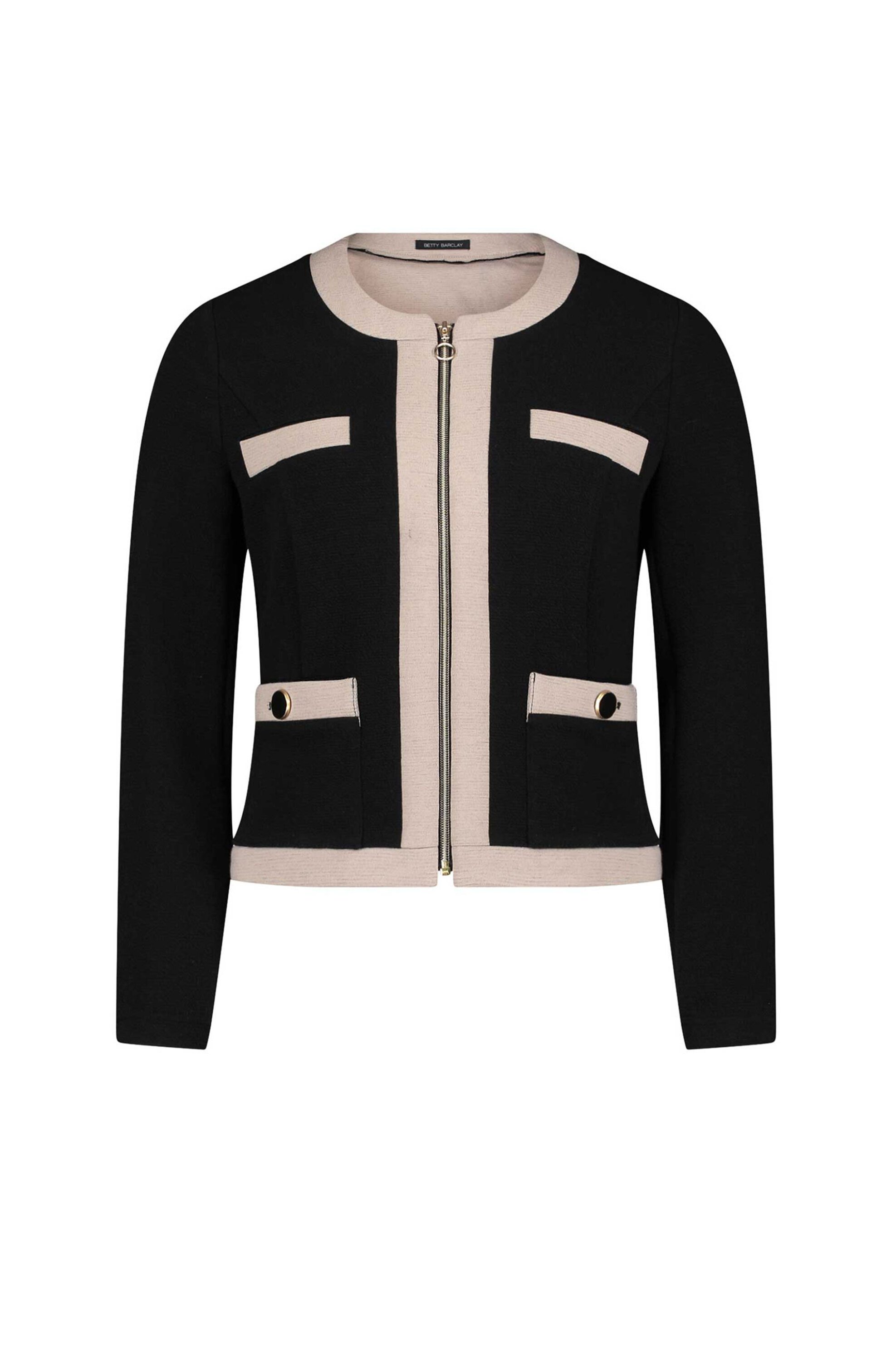 BETTY BARCLAY Betty Barclay γυναικείο jacket με contrast λεπτομέρειες - 4505/1043 Μαύρο 2025