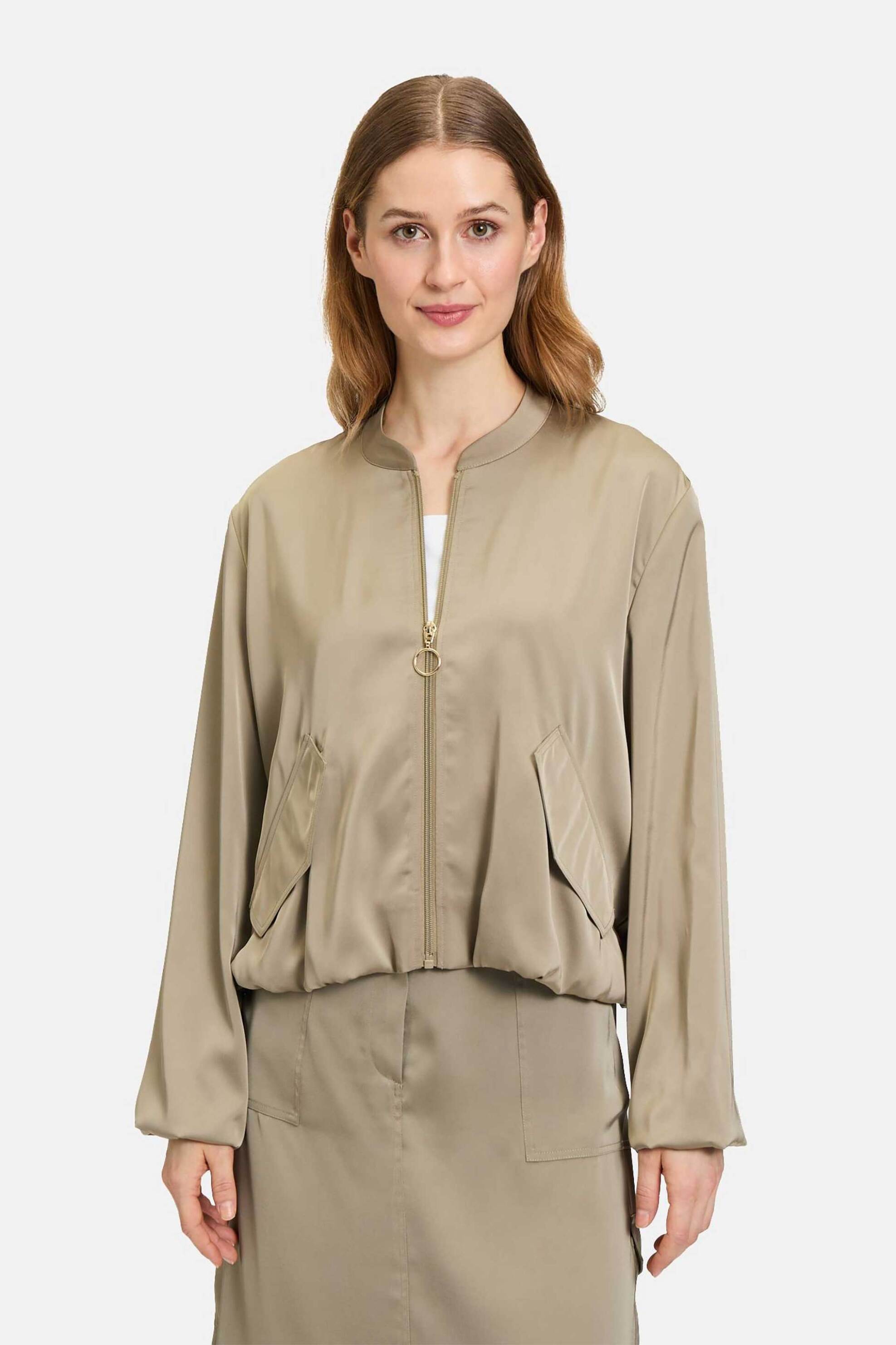 Betty Barclay γυναικείο bomber jacket - 4519/1196 Χακί φωτογραφία