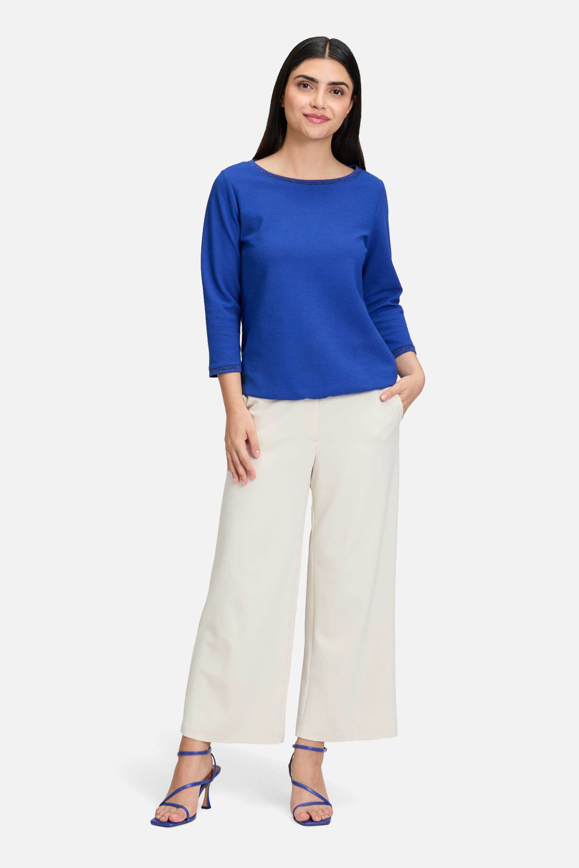 Betty Barclay γυναικεία ψηλόμεση ζιπ κιλότ - 6066/2420 Μπεζ