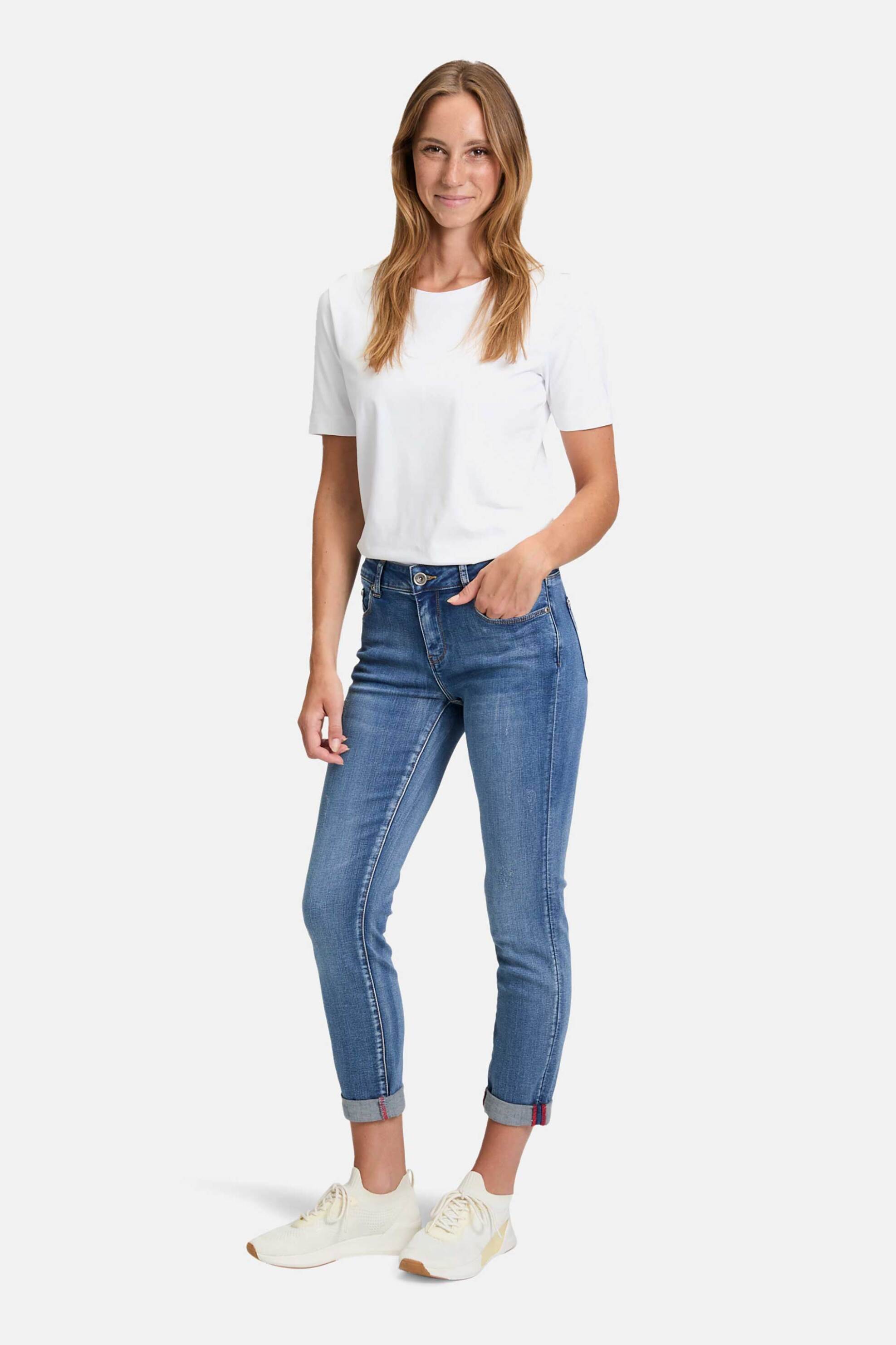 Betty Barclay γυναικείο τζιν παντελόνι Slim Fit - 6365/1053 Denim Blue