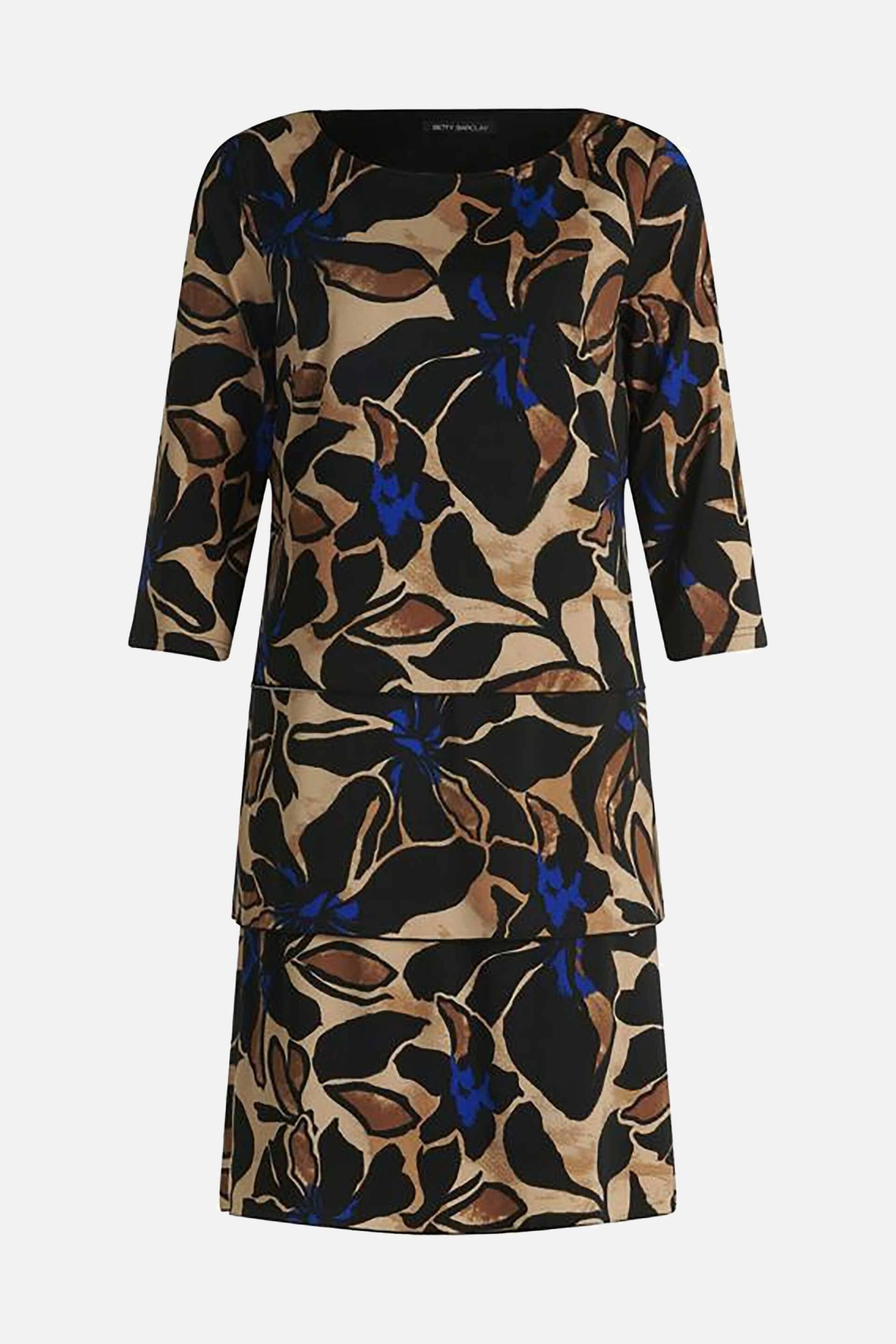 Betty Barclay γυναικείο mini φόρεμα με floral print - 1759/1451 Σκούρο Μπλε