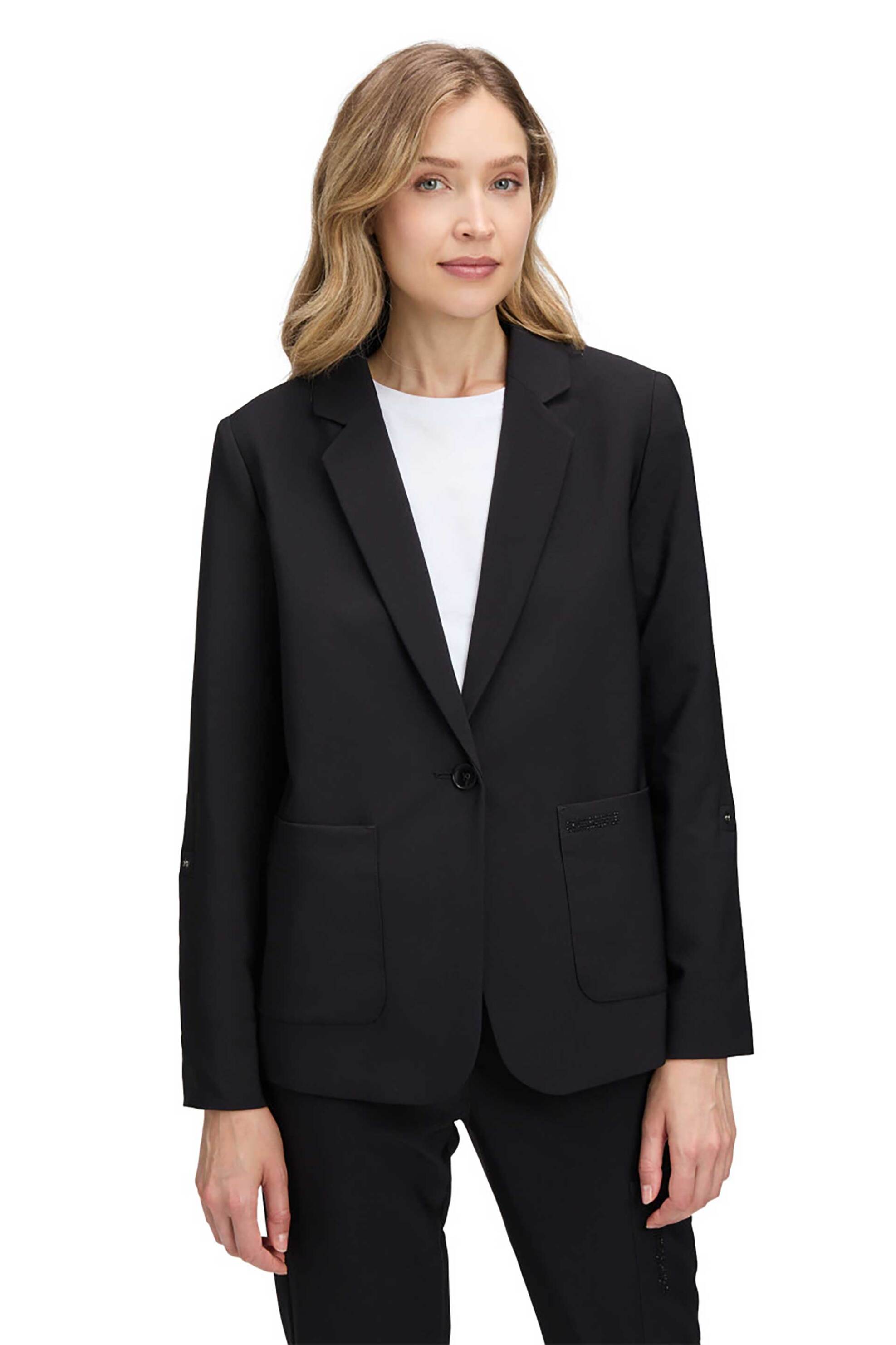 Betty Barclay γυναικείο σακάκι μονόχρωμο - 4635/2924 Μαύρο