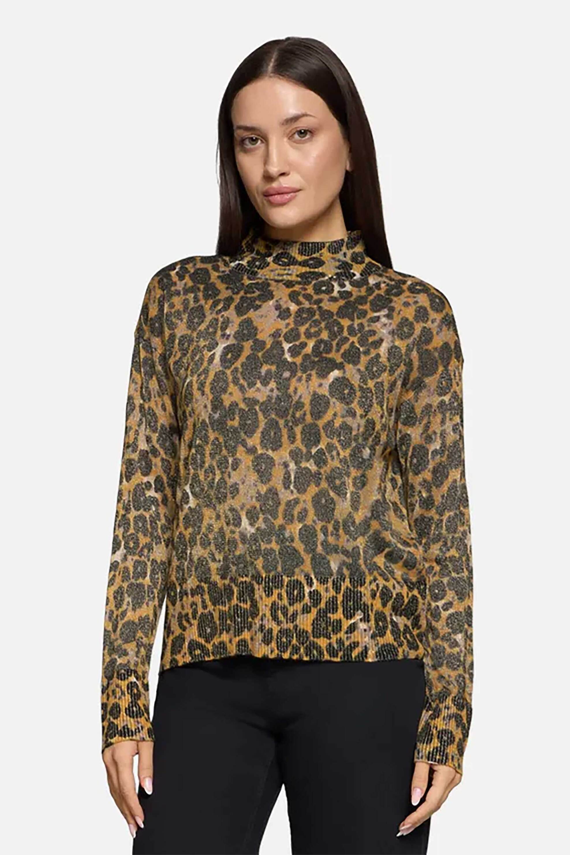 Betty Barclay γυναικείο πουλόβερ animal print