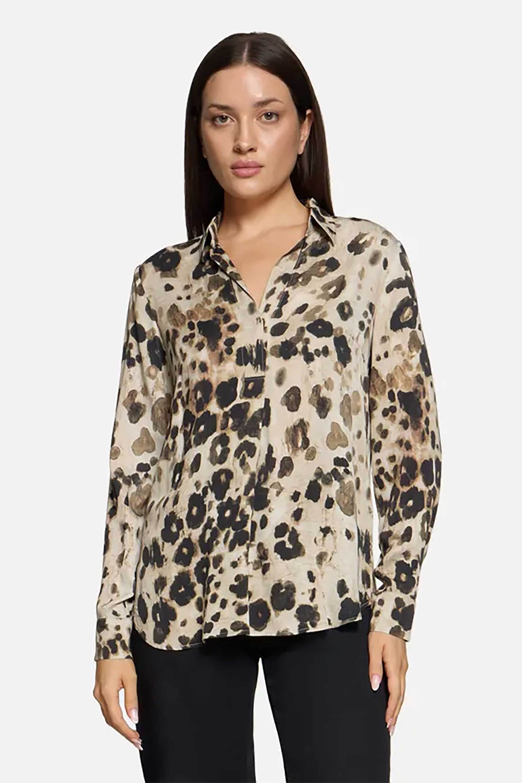 Betty Barclay γυναικείο πουκάμισο με animal print