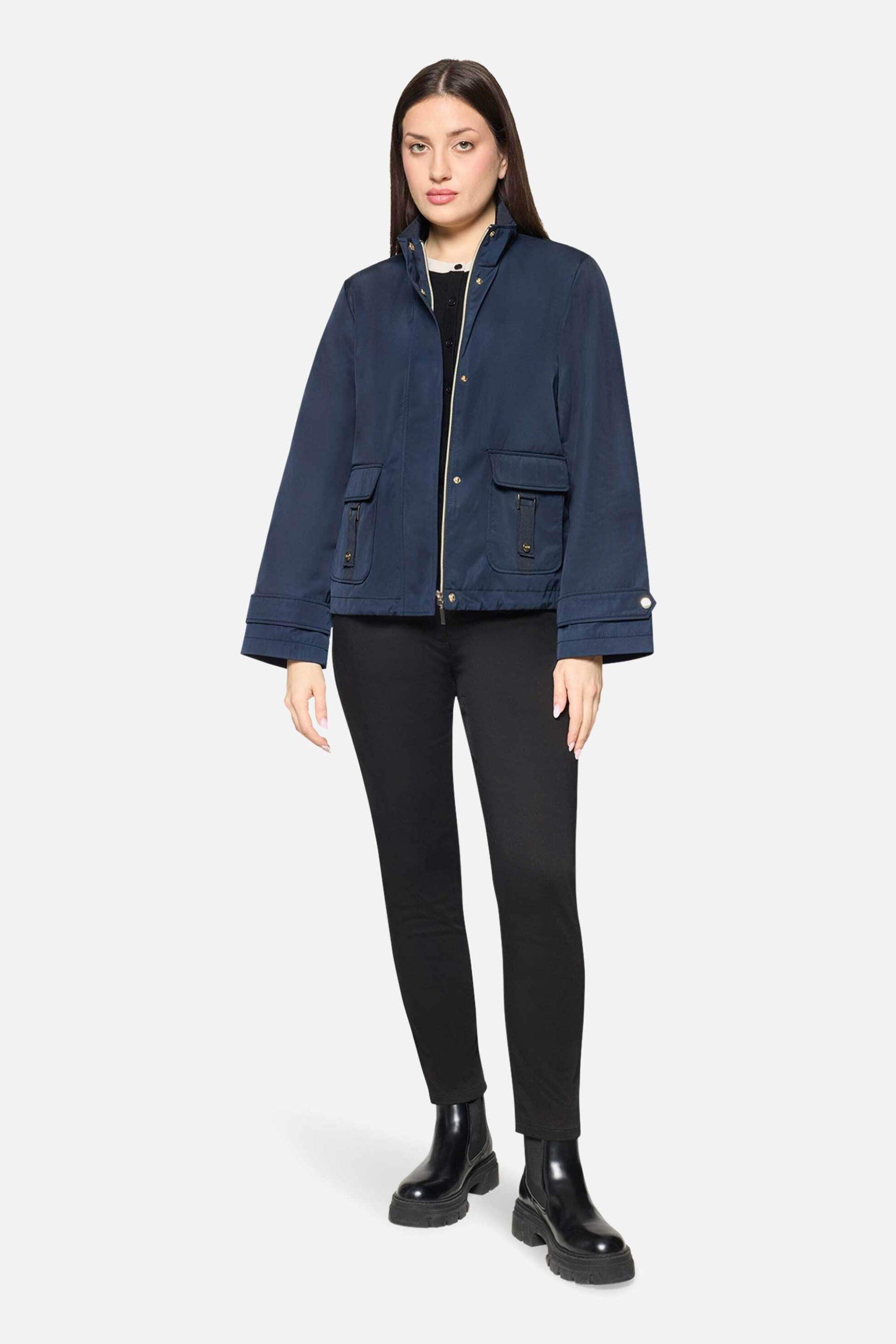 BETTY BARCLAY Betty Barclay γυναικείο jacket με ψηλό γιακά - 7304/1763 Μπλε Σκούρο - 2