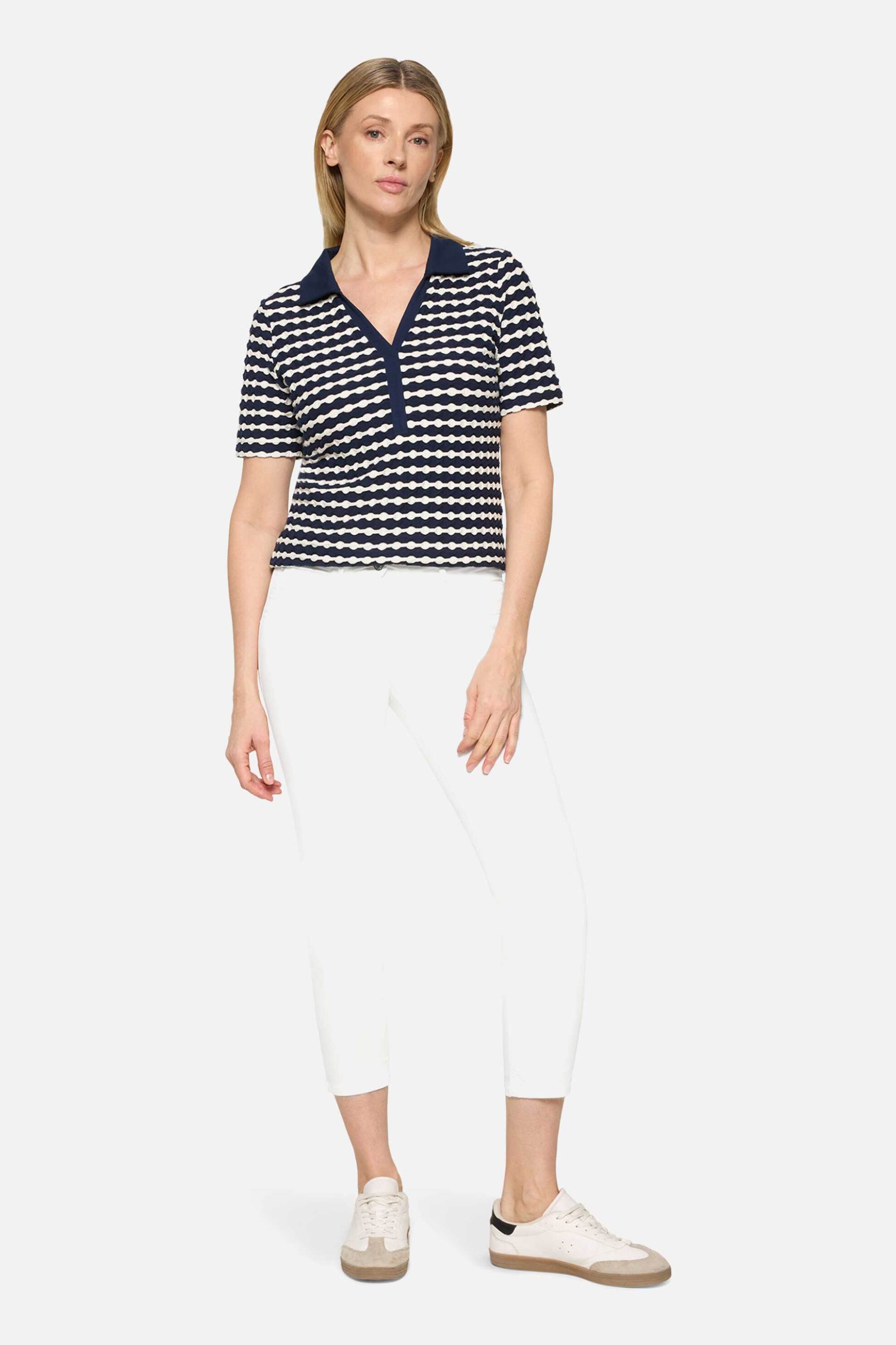 Betty Barclay γυναικείο παντελόνι Slim Fit - 6219/2030 Λευκό