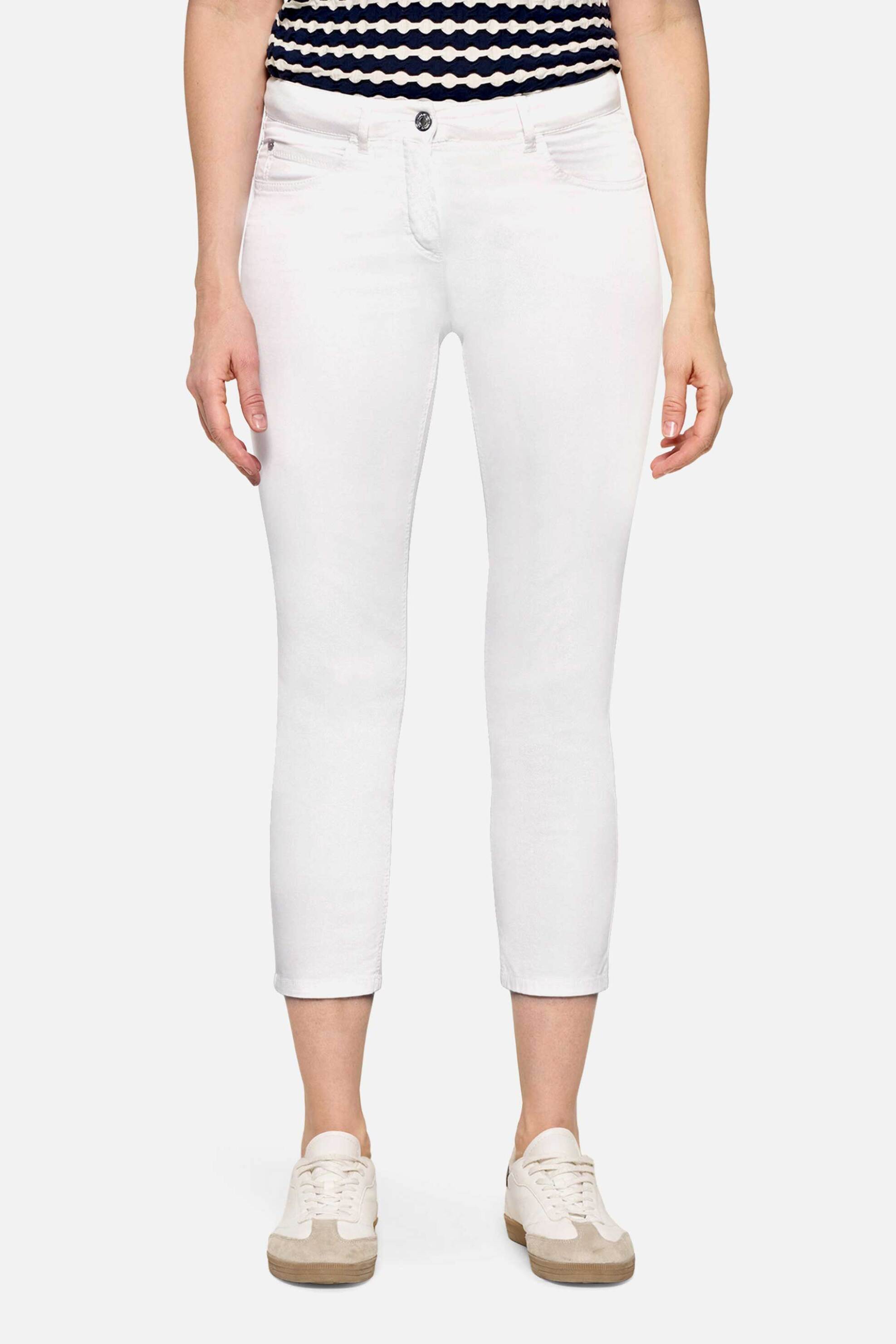 Betty Barclay γυναικείο παντελόνι Slim Fit - 6219/2030 Λευκό