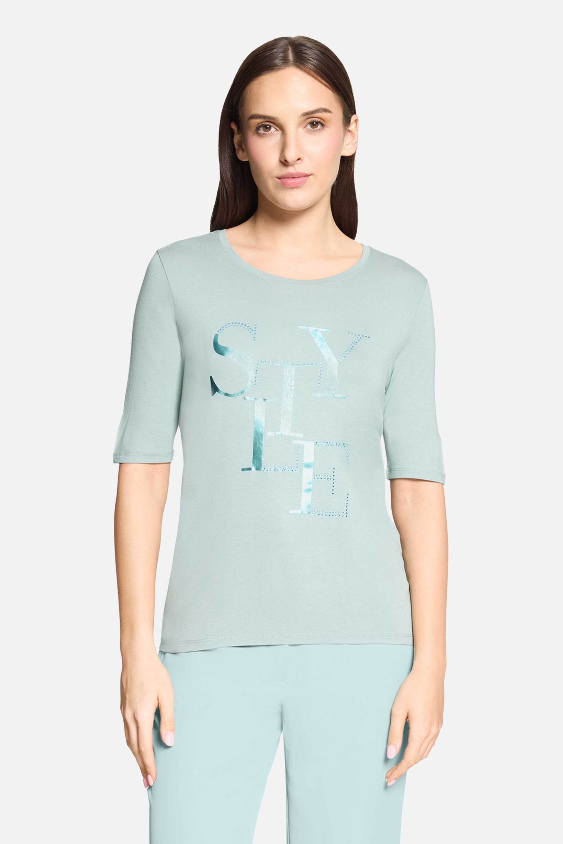 Betty Barclay γυναικείο T-shirt με print – 2746/2063 Βεραμάν Ανοιχτό