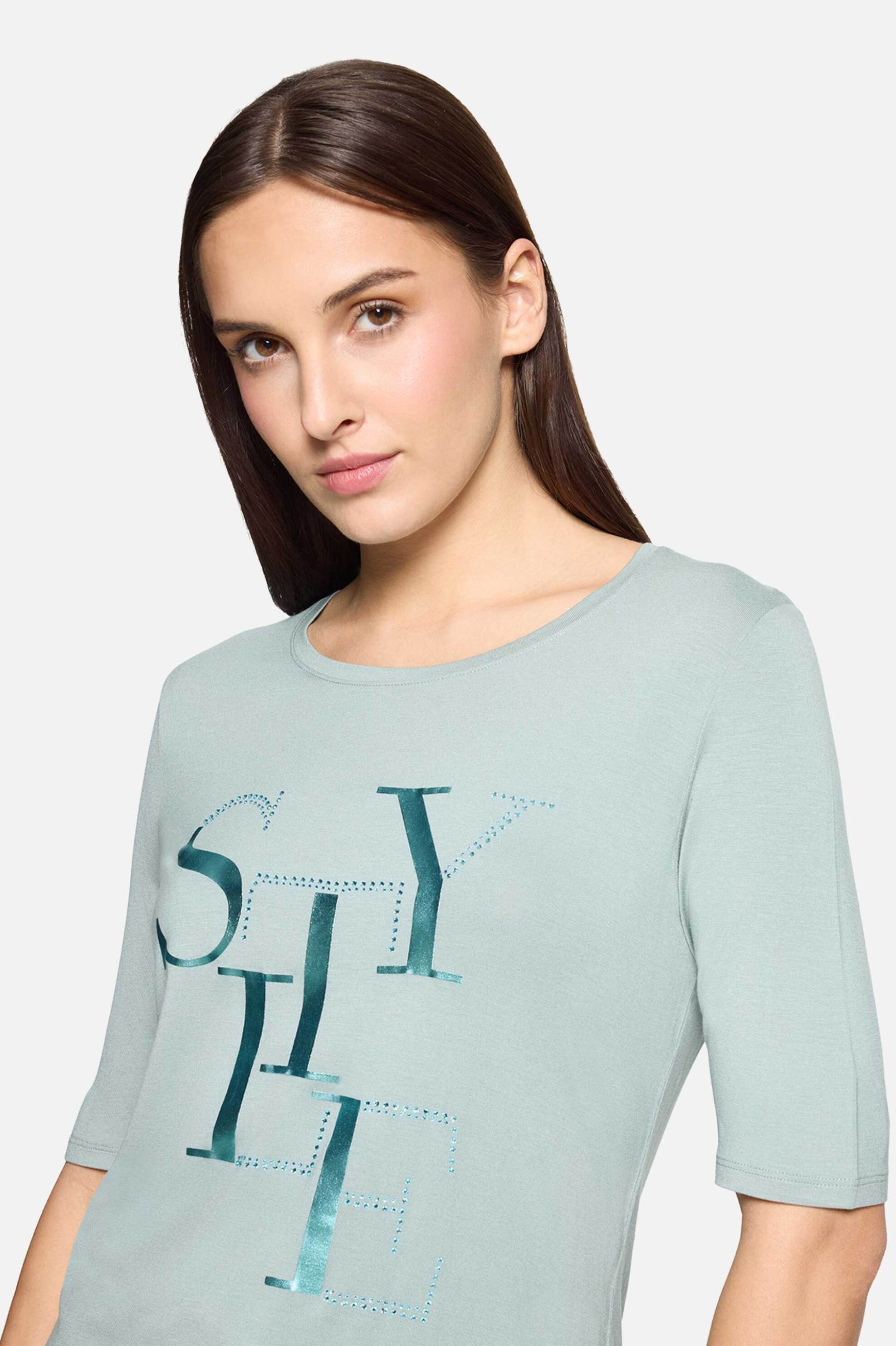 BETTY BARCLAY Betty Barclay γυναικείο T-shirt με print - 2746/2063 Βεραμάν Ανοιχτό - 2