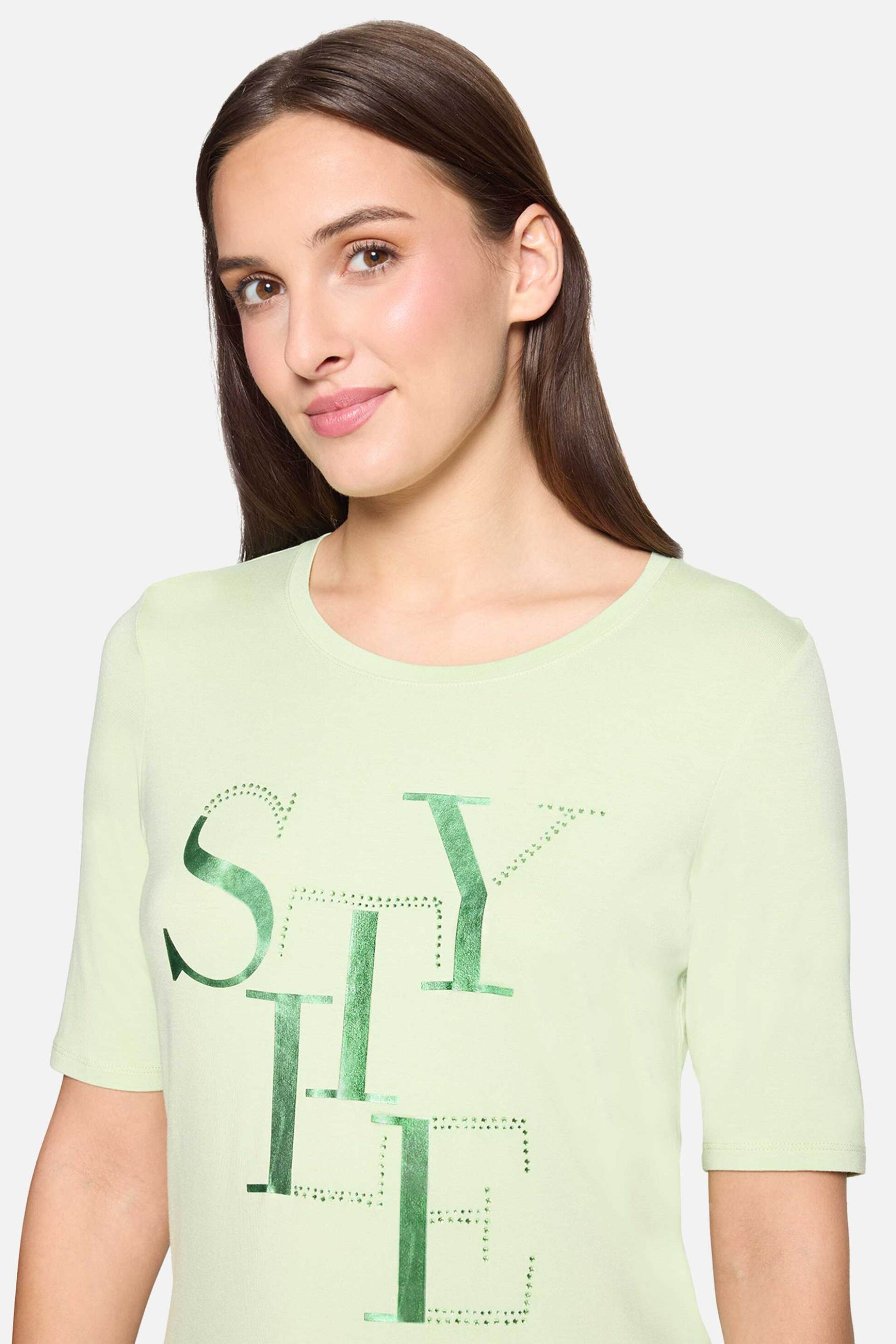 BETTY BARCLAY Betty Barclay γυναικείο T-shirt με print - 2746/2063 Πράσινο - 2