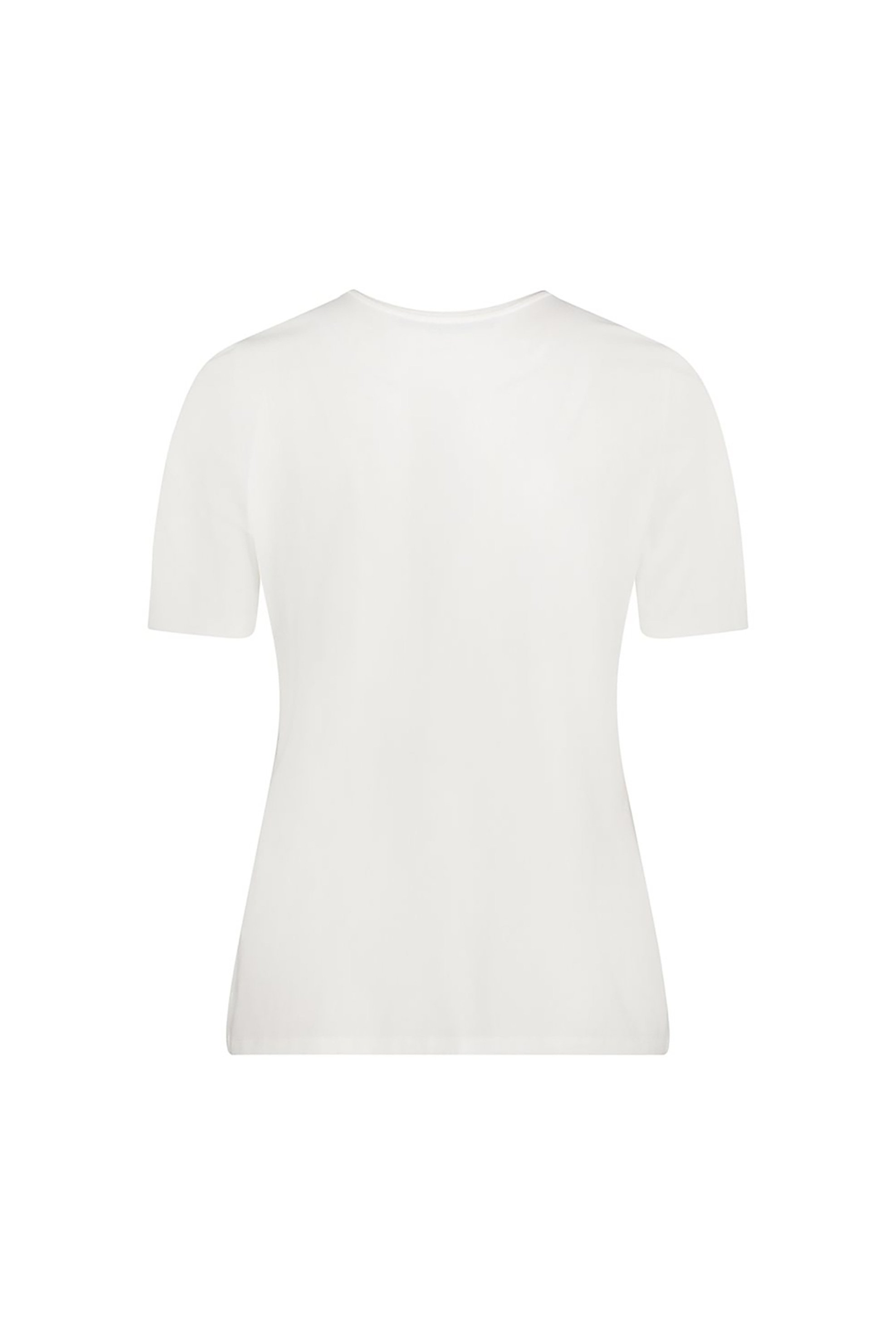 Betty Barclay Γυναικείο Τ-Shirt με Print Στο Στήθος - 2753 1092 Λευκό
