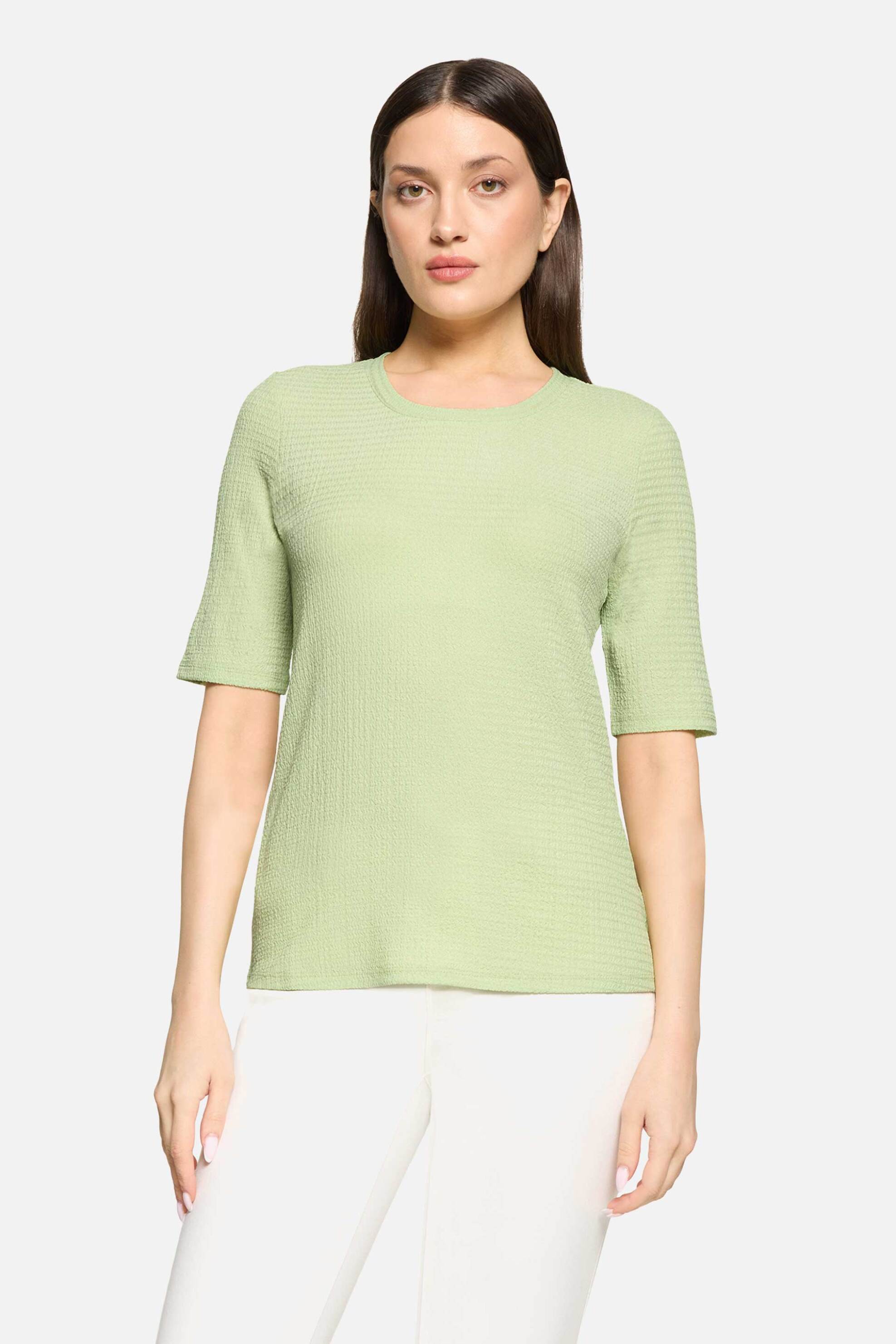 Betty Barclay γυναικείο Τ-shirt με ανάγλυφο σχέδιο – 2783/1863 Πράσινο