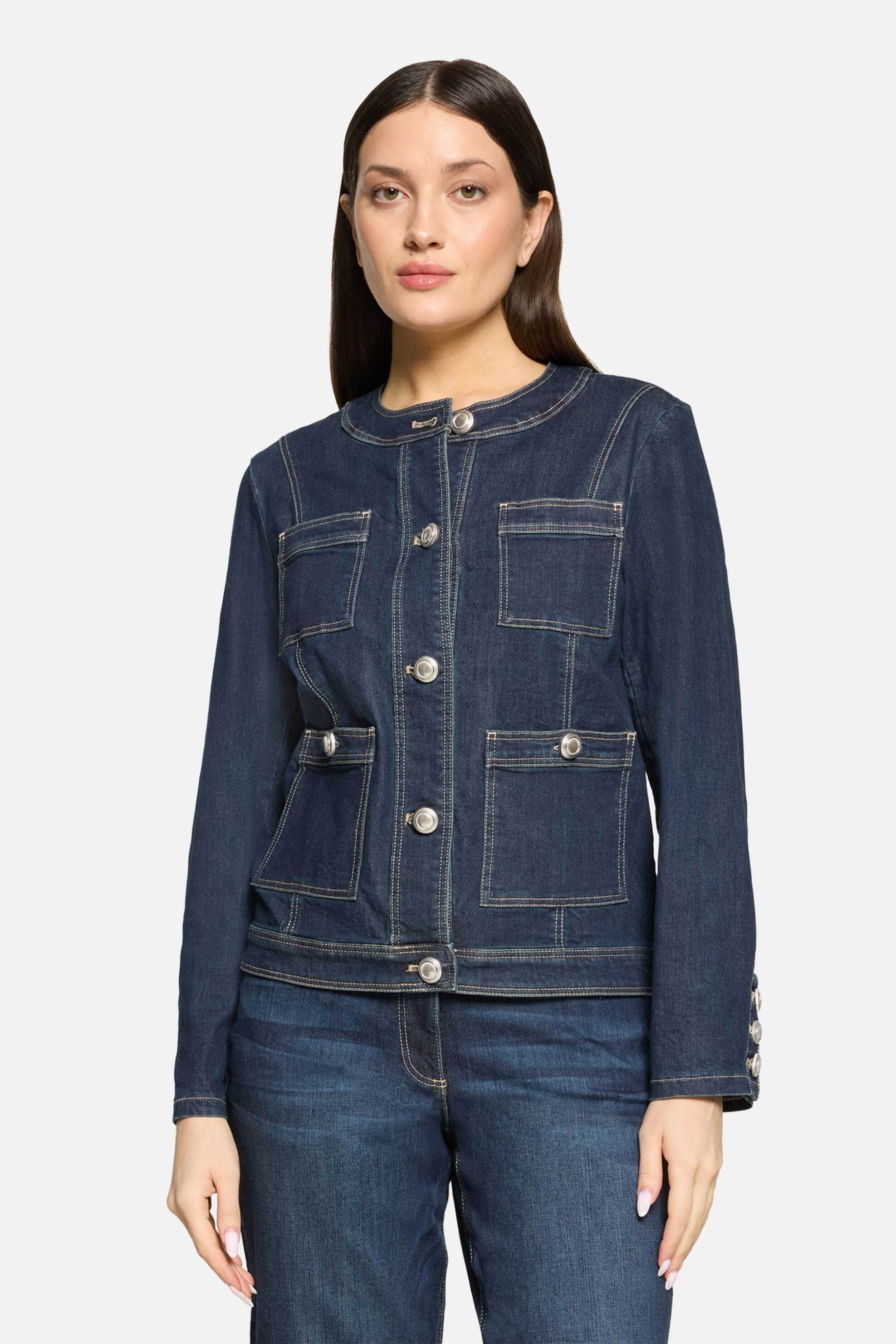 Betty Barclay γυναικείο denim jacket - 4721/1831 Denim Blue Σκούρο