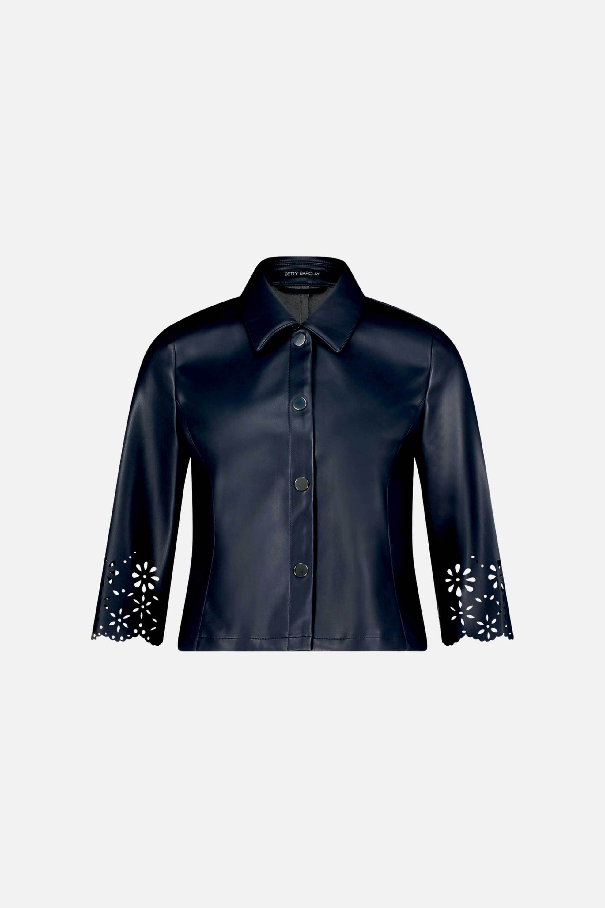 Betty Barclay Γυναικείο Jacket με Cut Out Σχέδιο Στα Μανίκια - 4741 2738 Μπλε Σκούρο