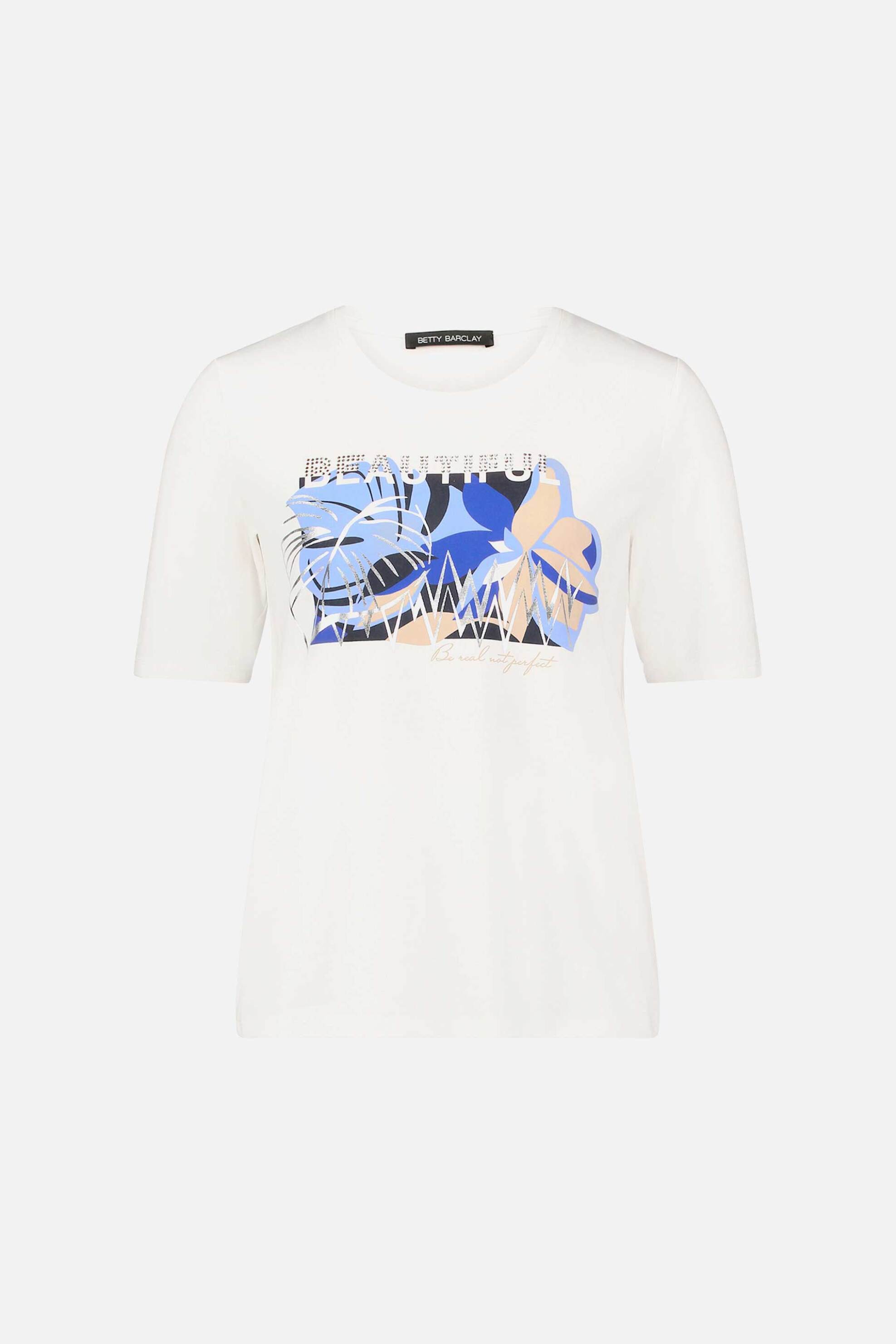 Betty Barclay Γυναικείο Τ-Shirt με All-Over Print - 2738 1092 Λευκό