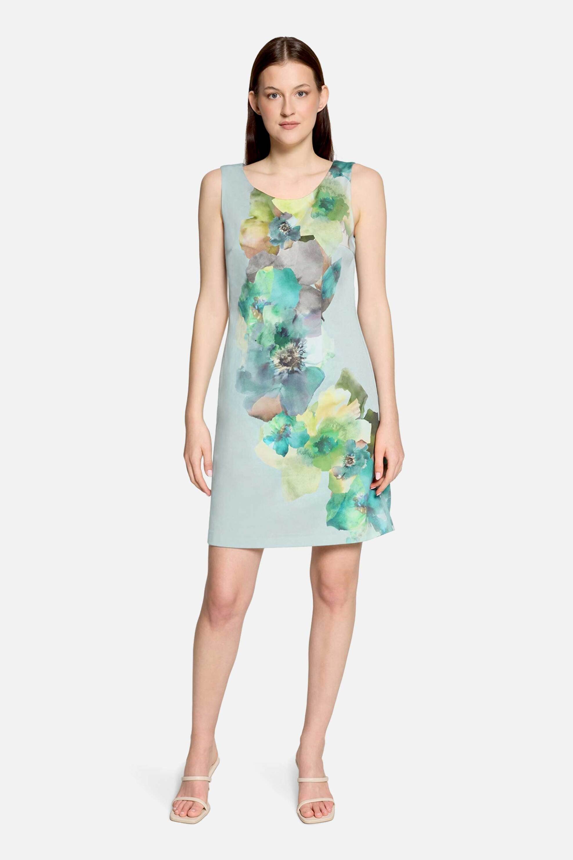 Betty Barclay γυναικείο mini φόρεμα με all-over print - 1824/1830 Πράσινο Tropical