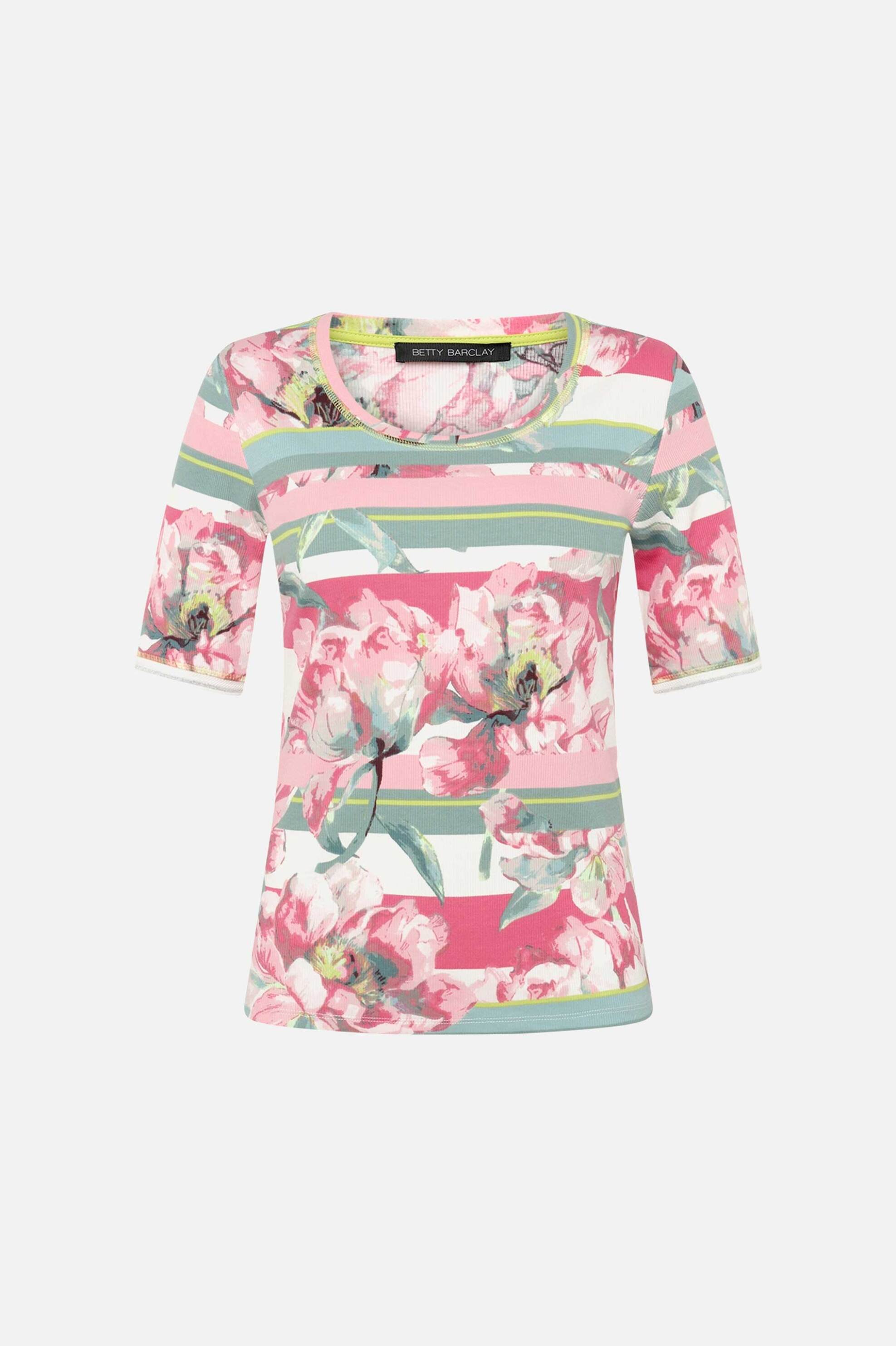 Betty Barclay Γυναικείο Τ-Shirt με All-Over Print - 2762 1817 Ροζ