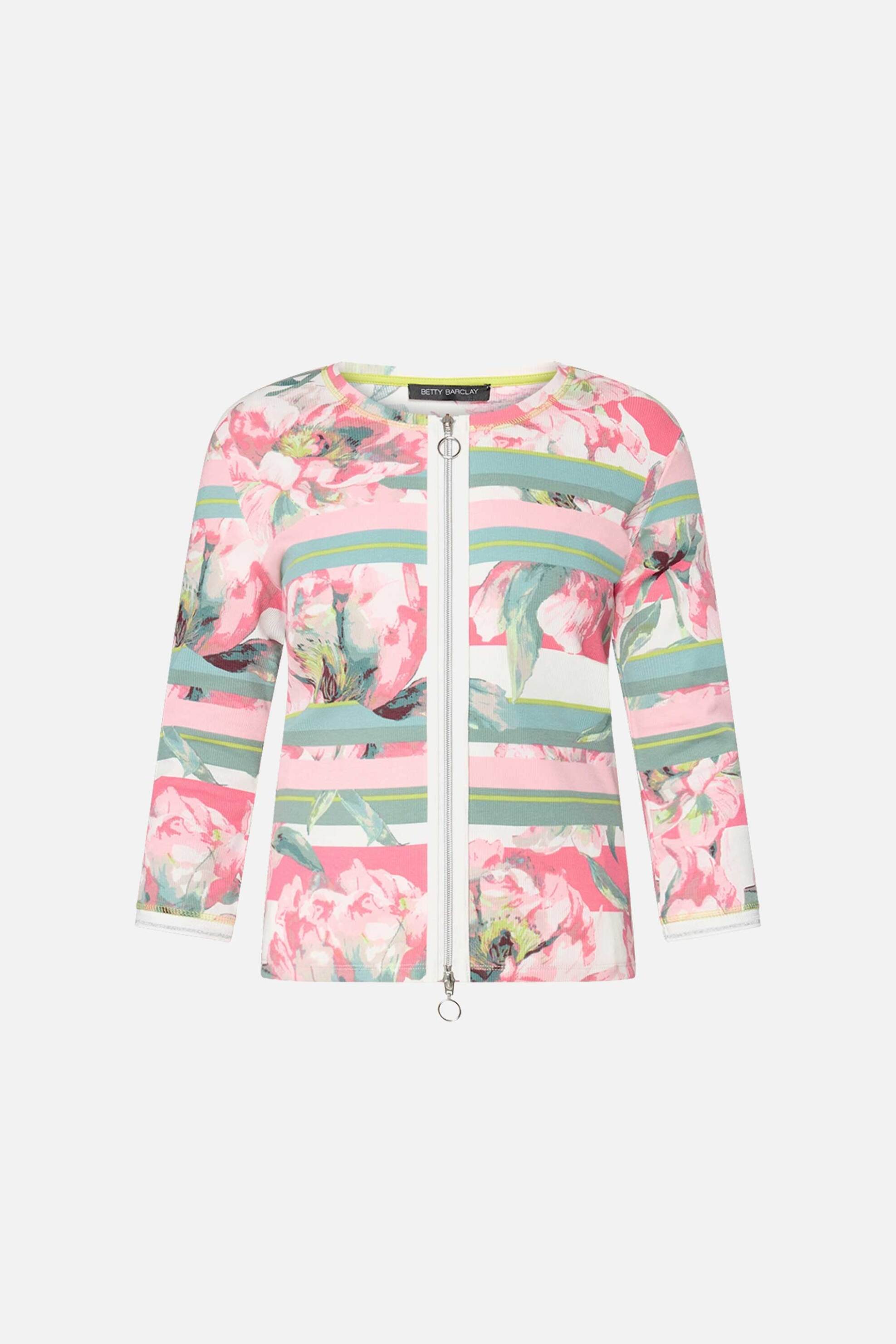 Betty Barclay Γυναικείο Jacket με Floral Print - 2763 1817 Ροζ