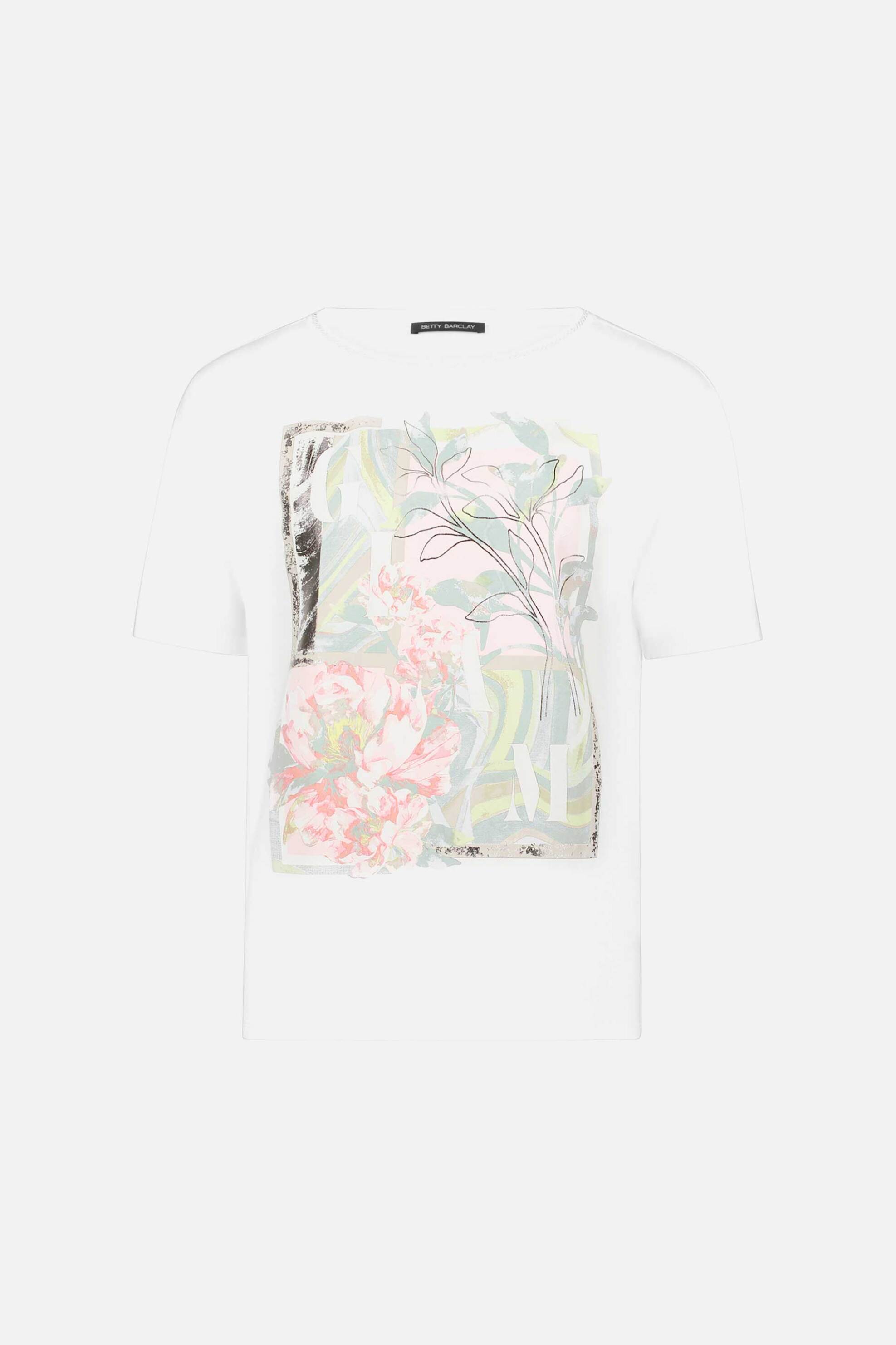 Betty Barclay Γυναικείο Τ-Shirt με Print - 2777 1818 Λευκό