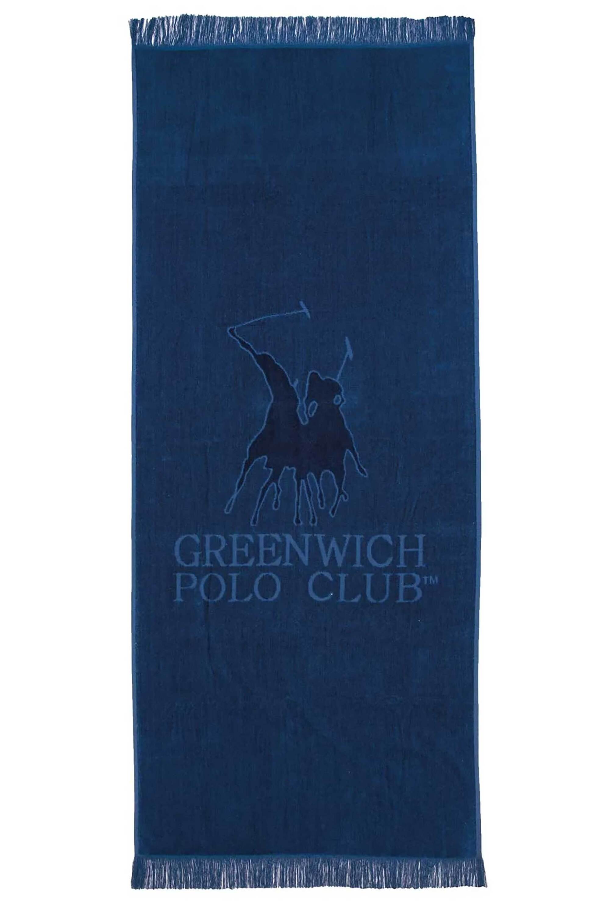 Greenwich Polo Club πετσέτα θαλάσσης με λογότυπο 90 x 190 cm "3620" - 267901903620 Μπλε Σκούρο