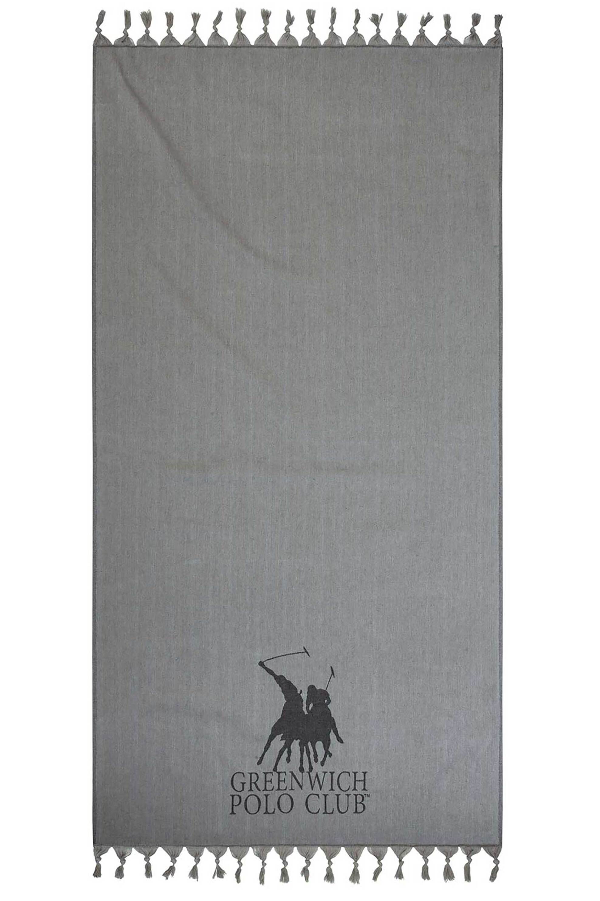 Greenwich Polo Club γυναικεία πετσέτα θαλάσσης 90 x 170 cm "3794" - 267901703794 Γκρι