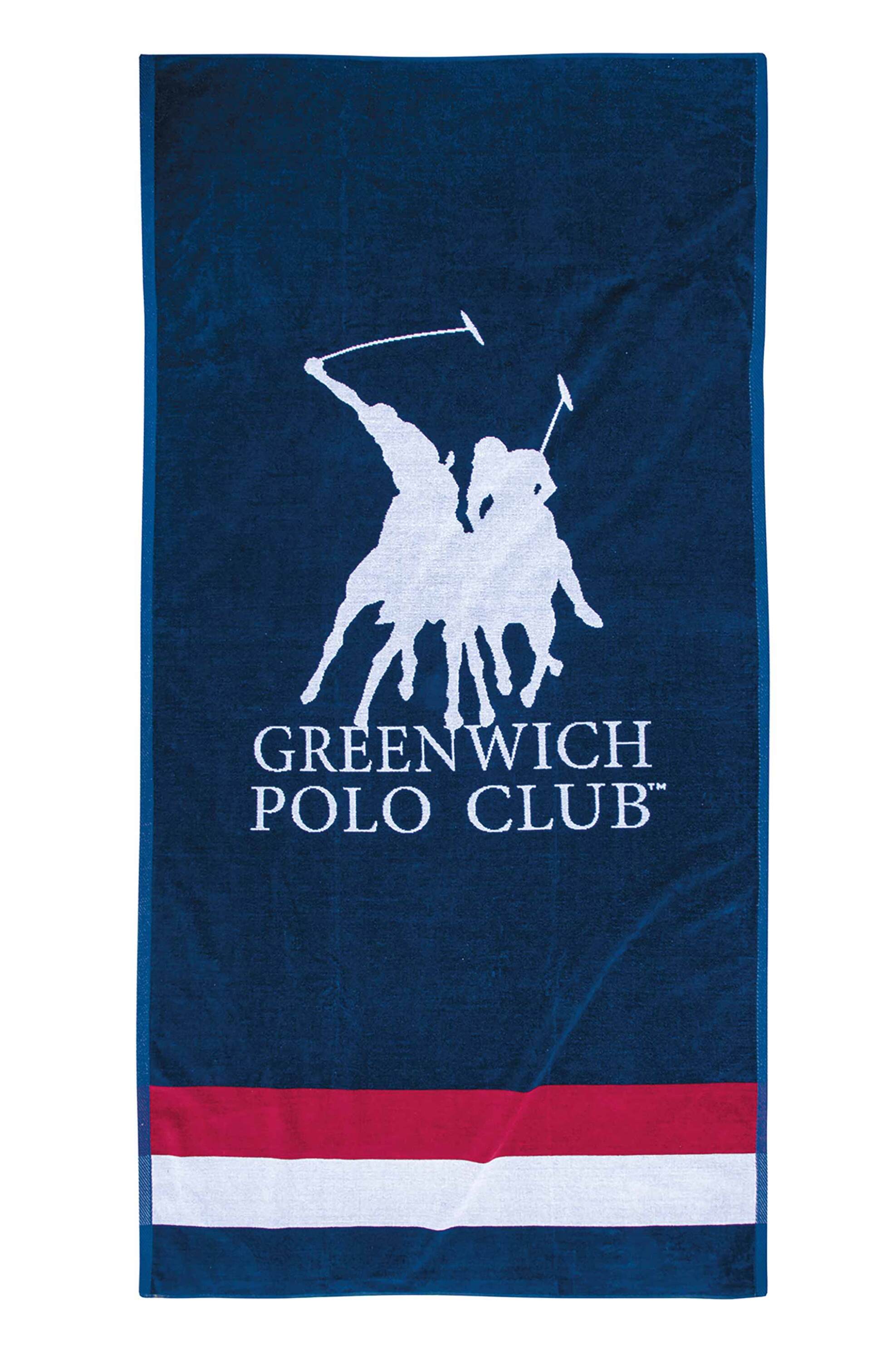 Greenwich Polo Club unisex πετσέτα θαλάσσης 90 x 180 cm "3866" - 267901803866 Μπλε Σκούρο