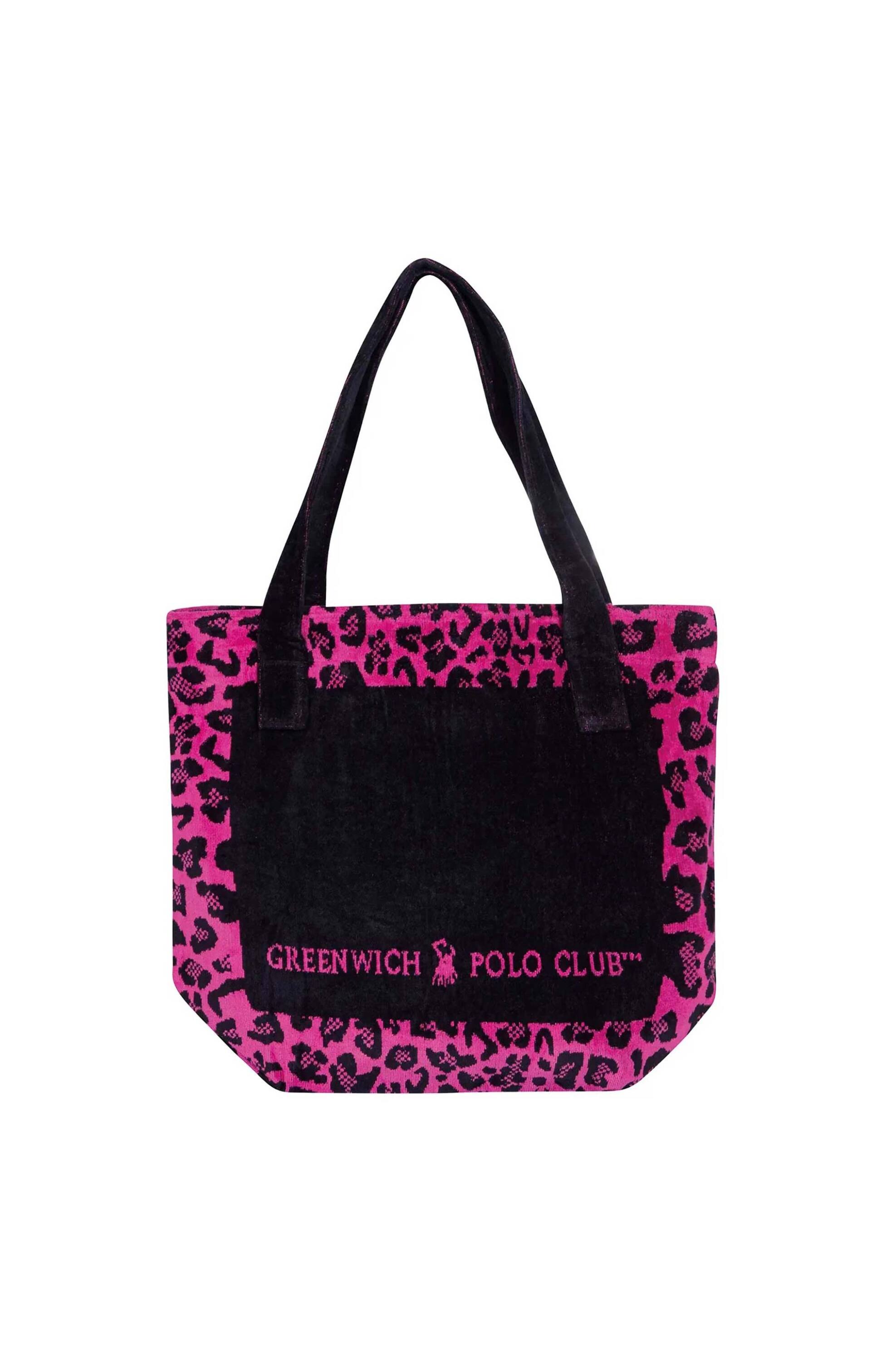 Greenwich Polo Club γυναικεία τσάντα θαλάσσης με λογότυπο "3863" - 268554003863 Φούξια