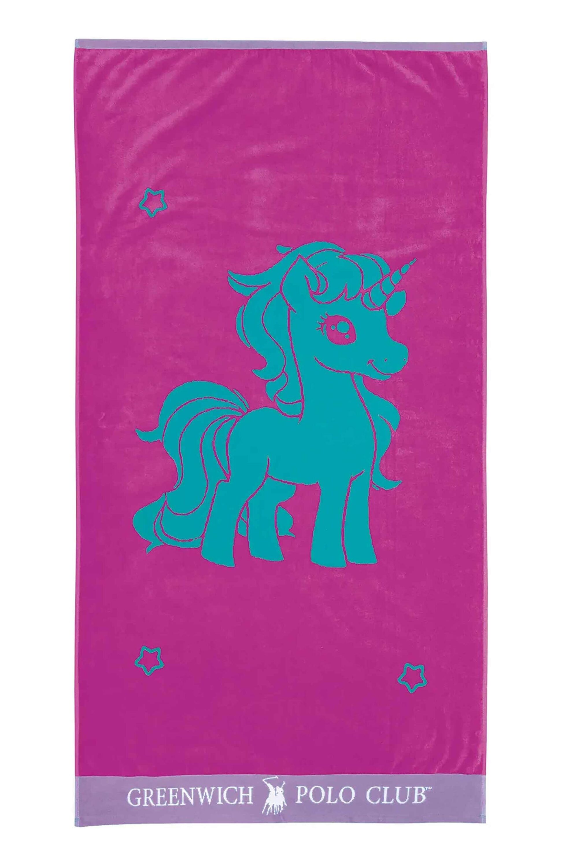 GREENWICH POLO CLUB Greenwich Polo Club παιδική πετσέτα θαλάσσης με print 140 x 70 cm "4074" - 267701404074 Ροζ