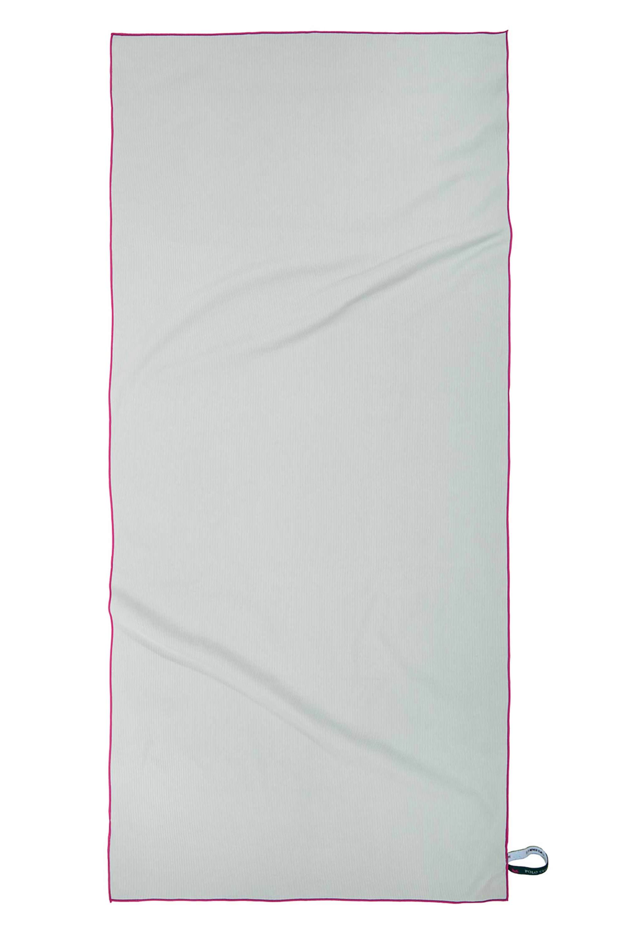 Greenwich Polo Club unisex πετσέτα θαλάσσης 80 x 180 cm "5232" - 267801805232 Γκρι Ανοιχτό