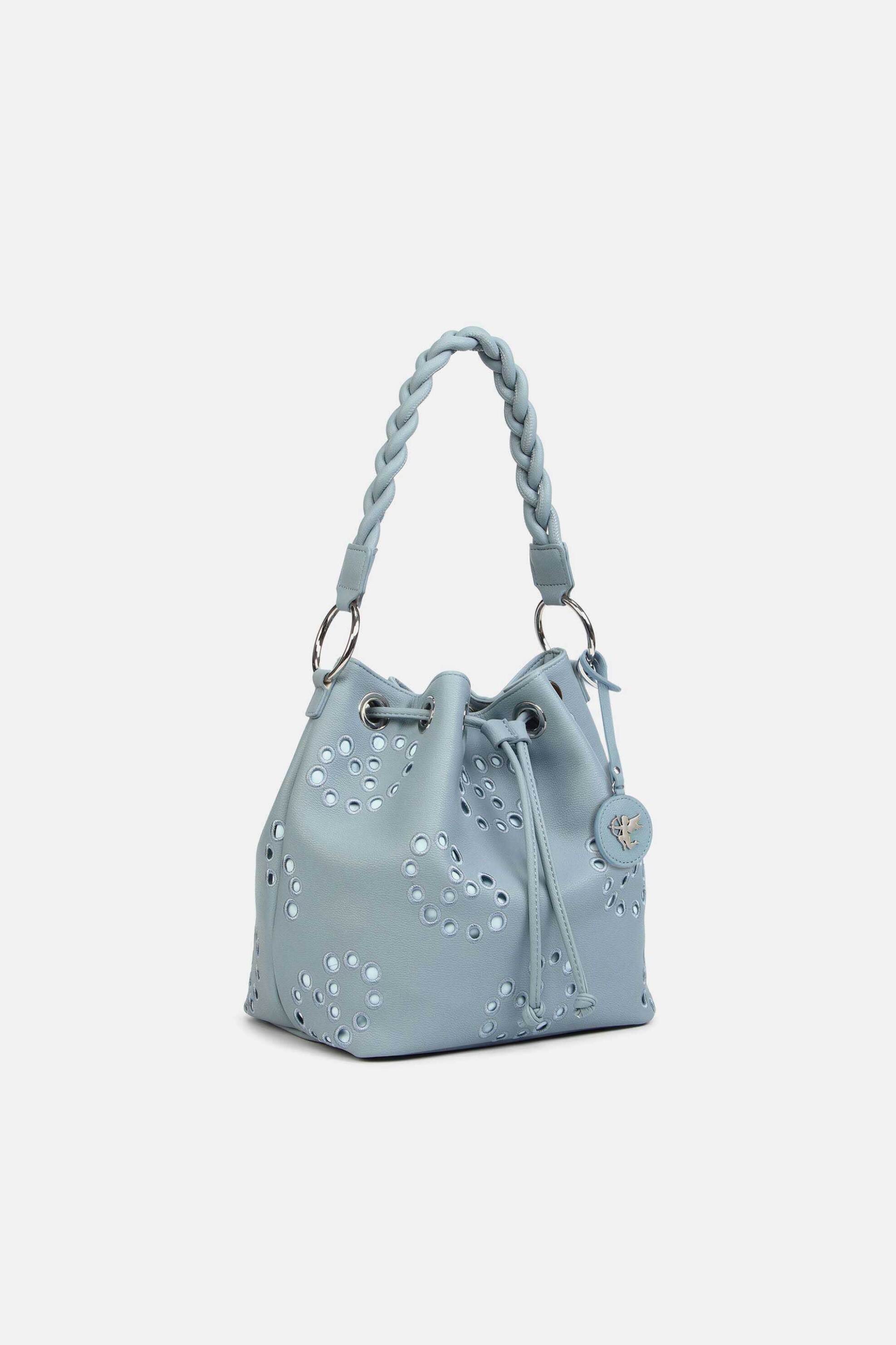 Ynot? γυναικεία τσάντα bucket "Angel XXL" - ANG004S6 Μπλε Ανοιχτό φωτογραφία
