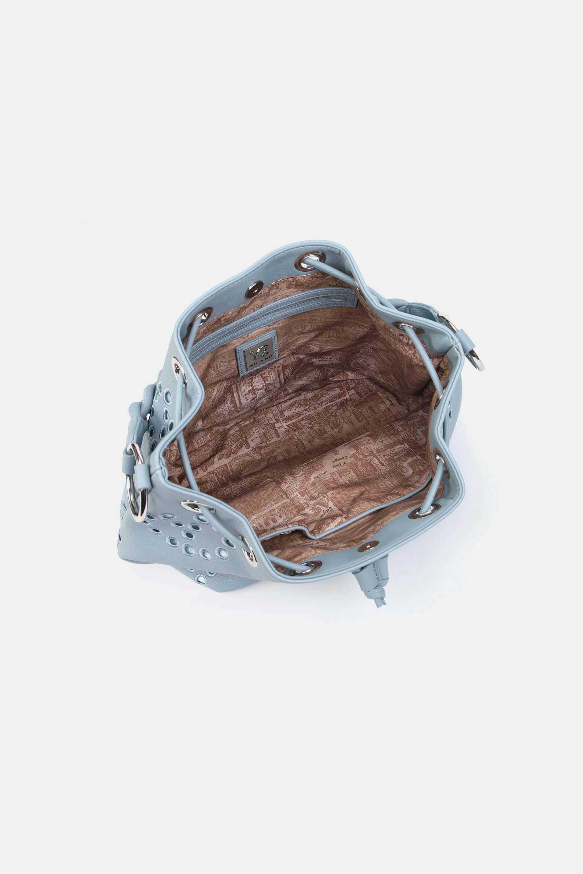 Ynot? γυναικεία τσάντα bucket "Angel XXL" - ANG004S6 Μπλε Ανοιχτό φωτογραφία